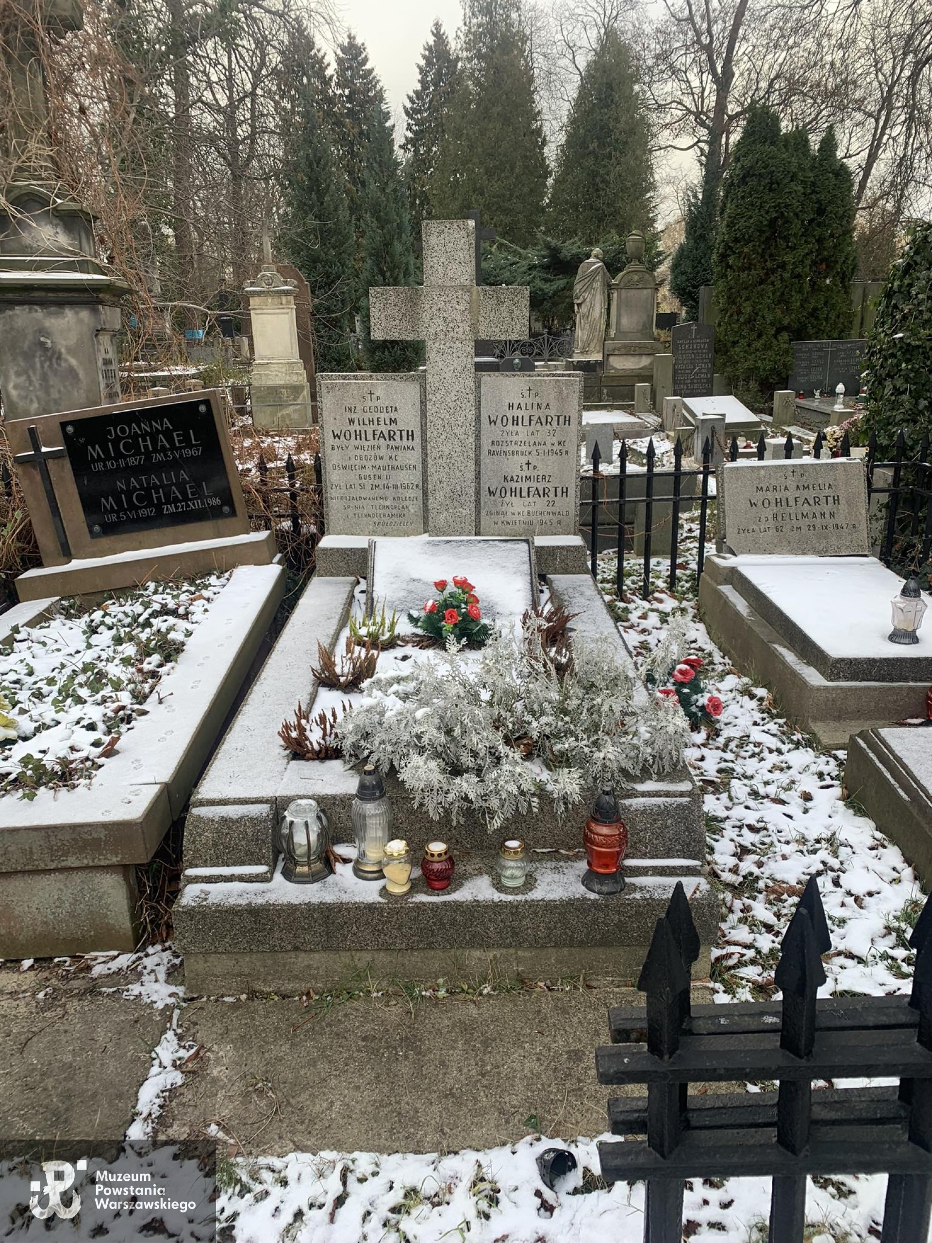 Grób symboliczny na Cmentarzu Ewangelicko-Augsburskim w Warszawie.