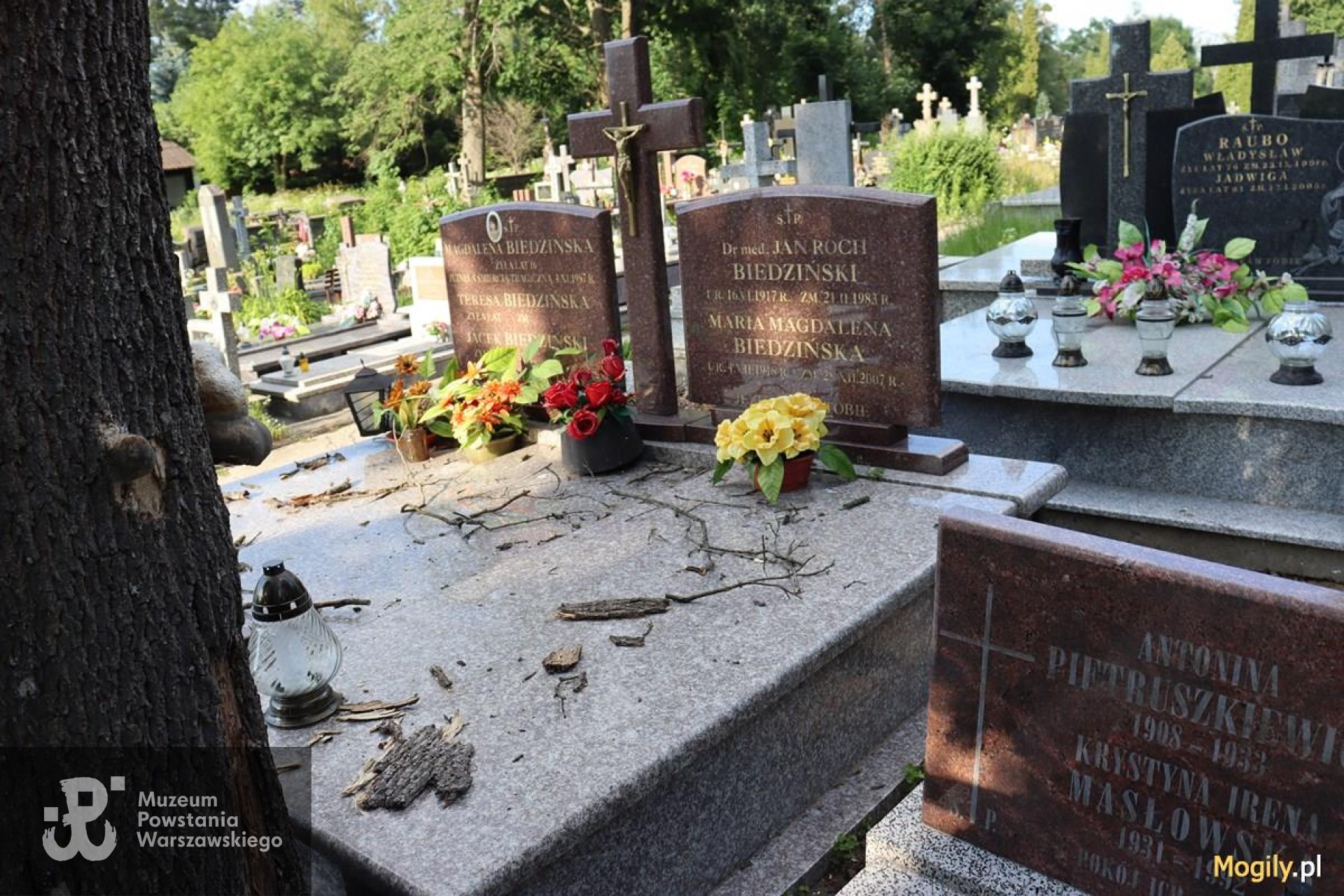 Źródło: http://mogily.pl/bialystok/Biedzi%C5%84skiJan%20Roch_1687866 [dostęp: 21.05.2025].