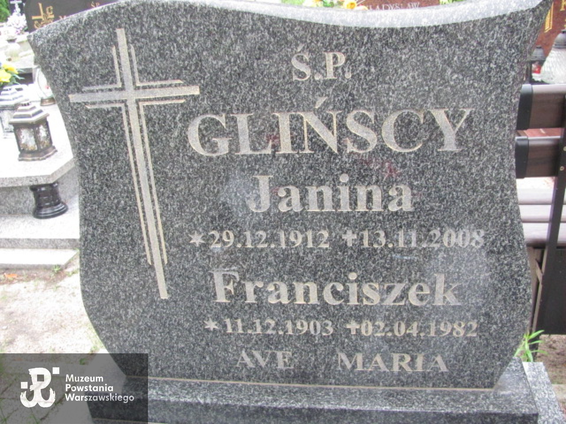 Źródło: https://grobonet.com/p/zagan/6379/franciszek-glinski-1903-zagan [dostęp: 18.03.2026].