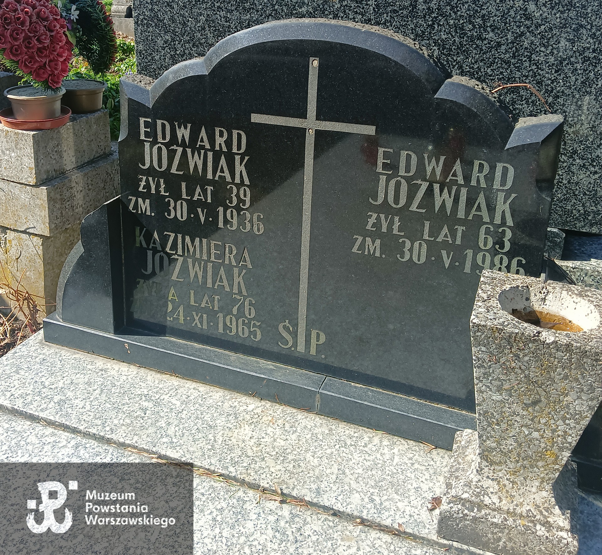 Źródło: formularz zgłoszeniowy do Bazy grobów Powstańców Warszawskich.