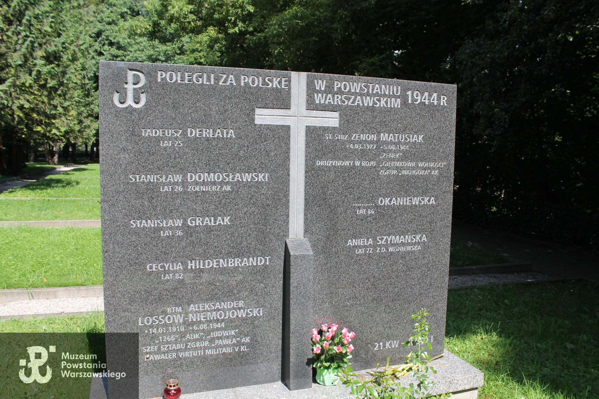 Źródło: https://www.findagrave.com/memorial/231164425/aleksander-lossow-niemojowski#view-photo=234665434 [dostęp: 9.04.2025].