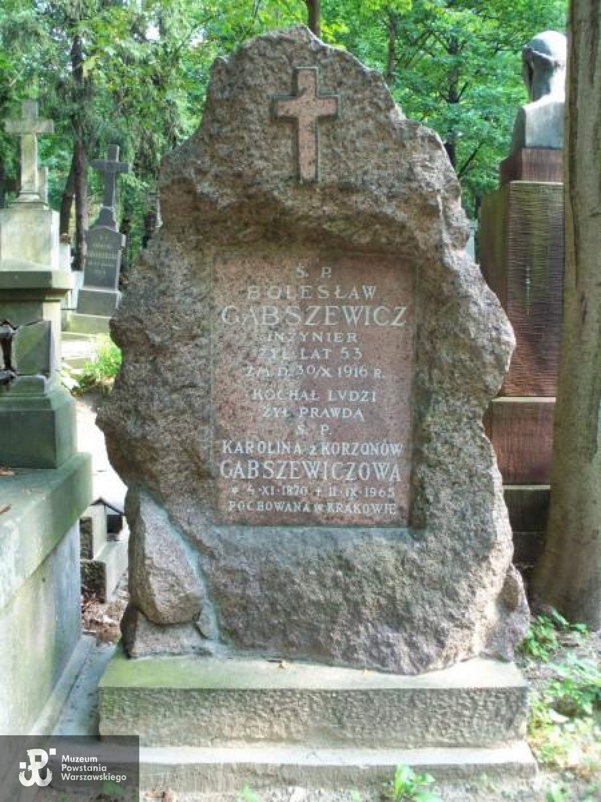 Źródło: https://cmentarze.um.warszawa.pl/pomnik.aspx?pom_id=21294 [dostęp: 10.04.2025].