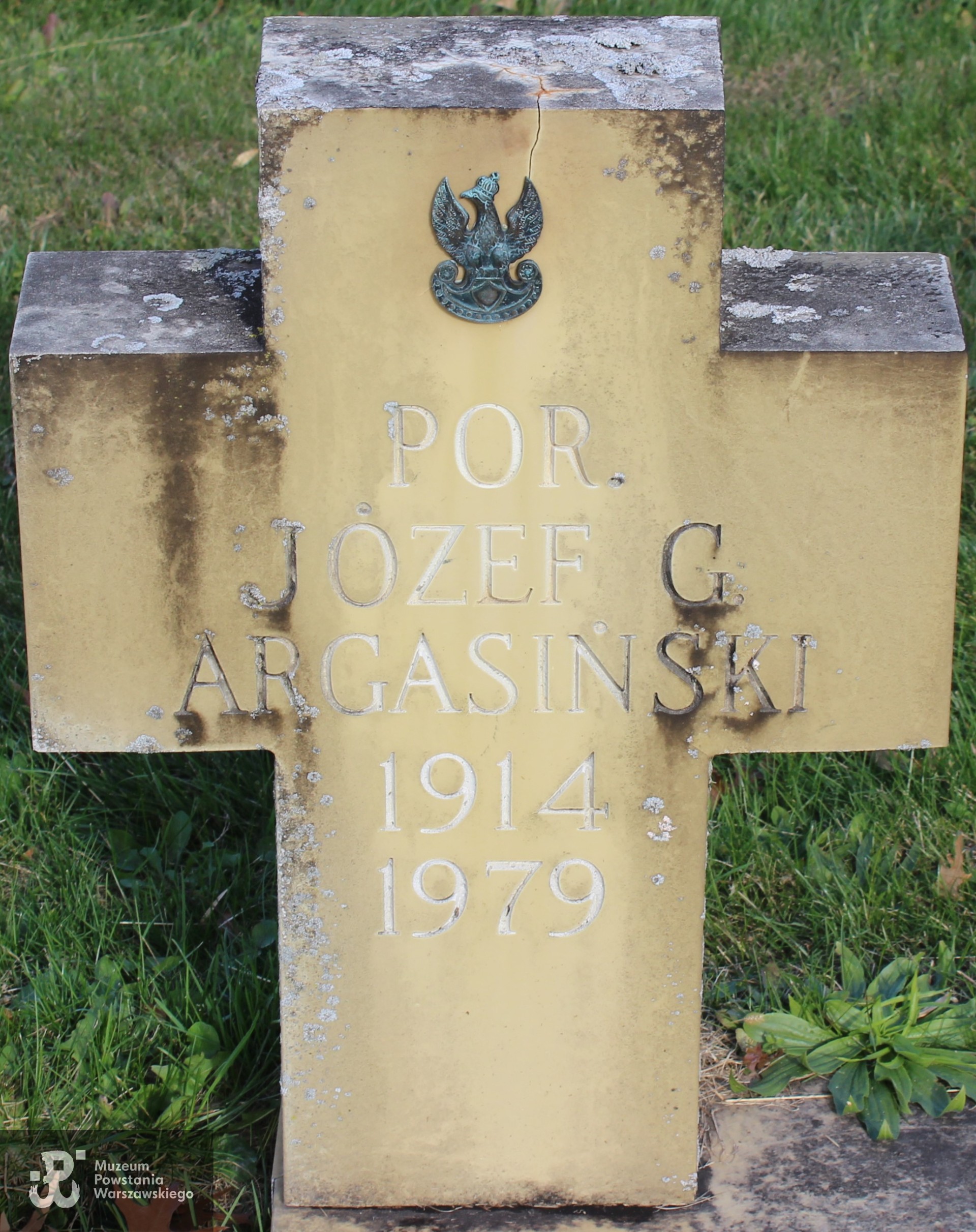 Źródło: https://www.findagrave.com/memorial/160354519/jozef-gustaw-argasinski [dostęp: 24.04.2025].
