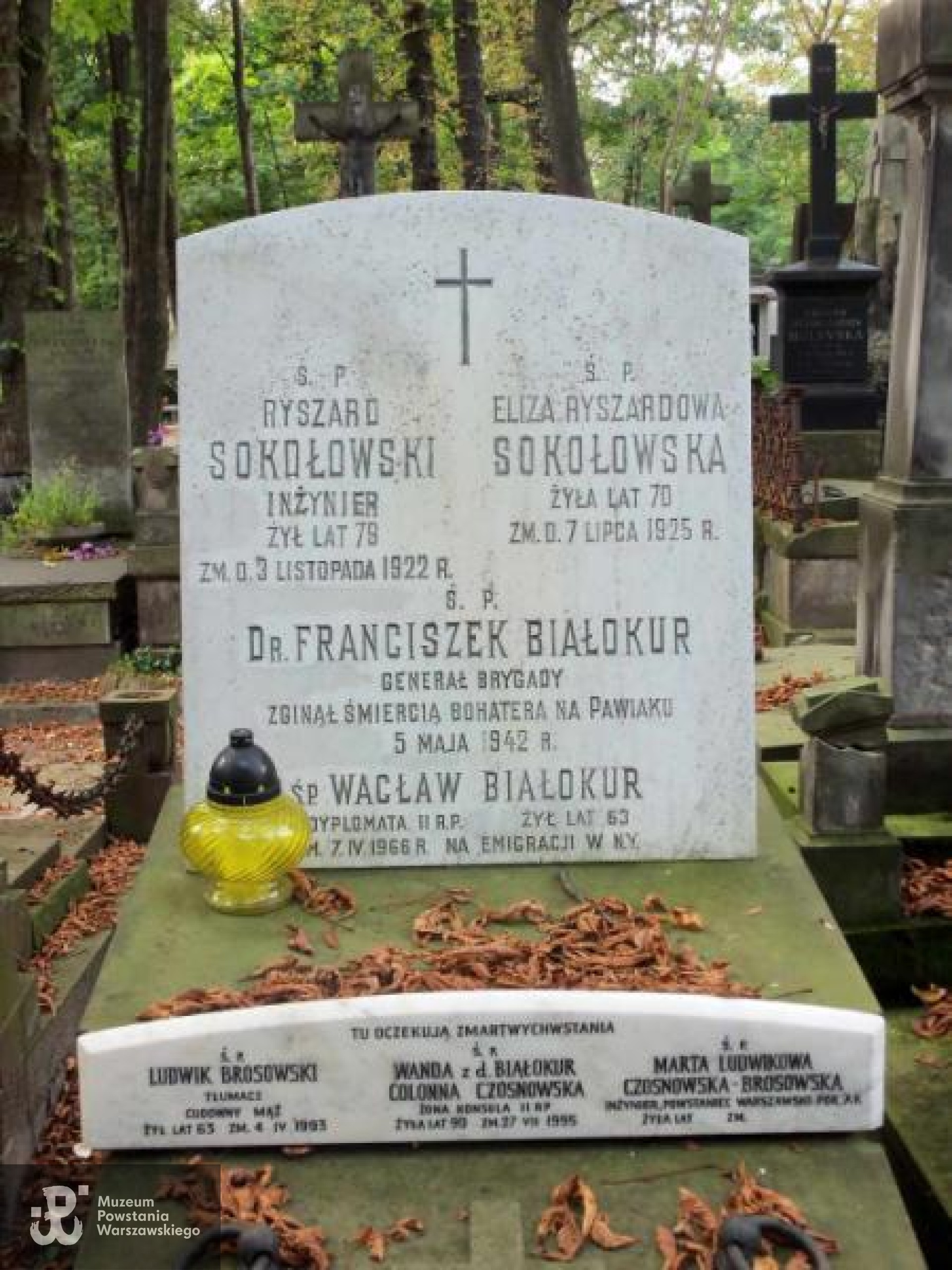 Źródło: https://cmentarze.um.warszawa.pl/pomnik.aspx?pom_id=12948 [dostęp: 23.09.2025].