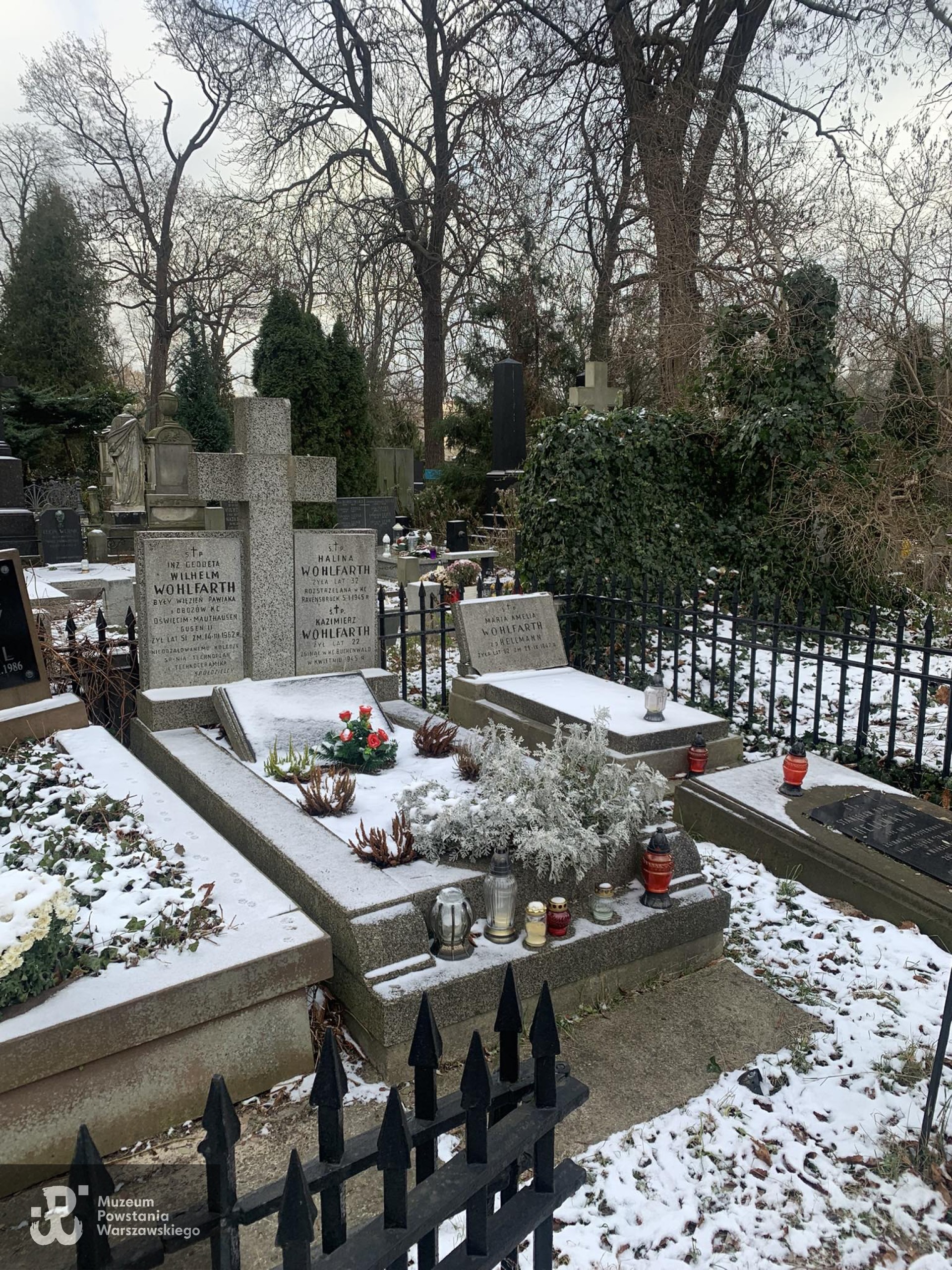 Grób symboliczny na Cmentarzu Ewangelicko-Augsburskim w Warszawie.