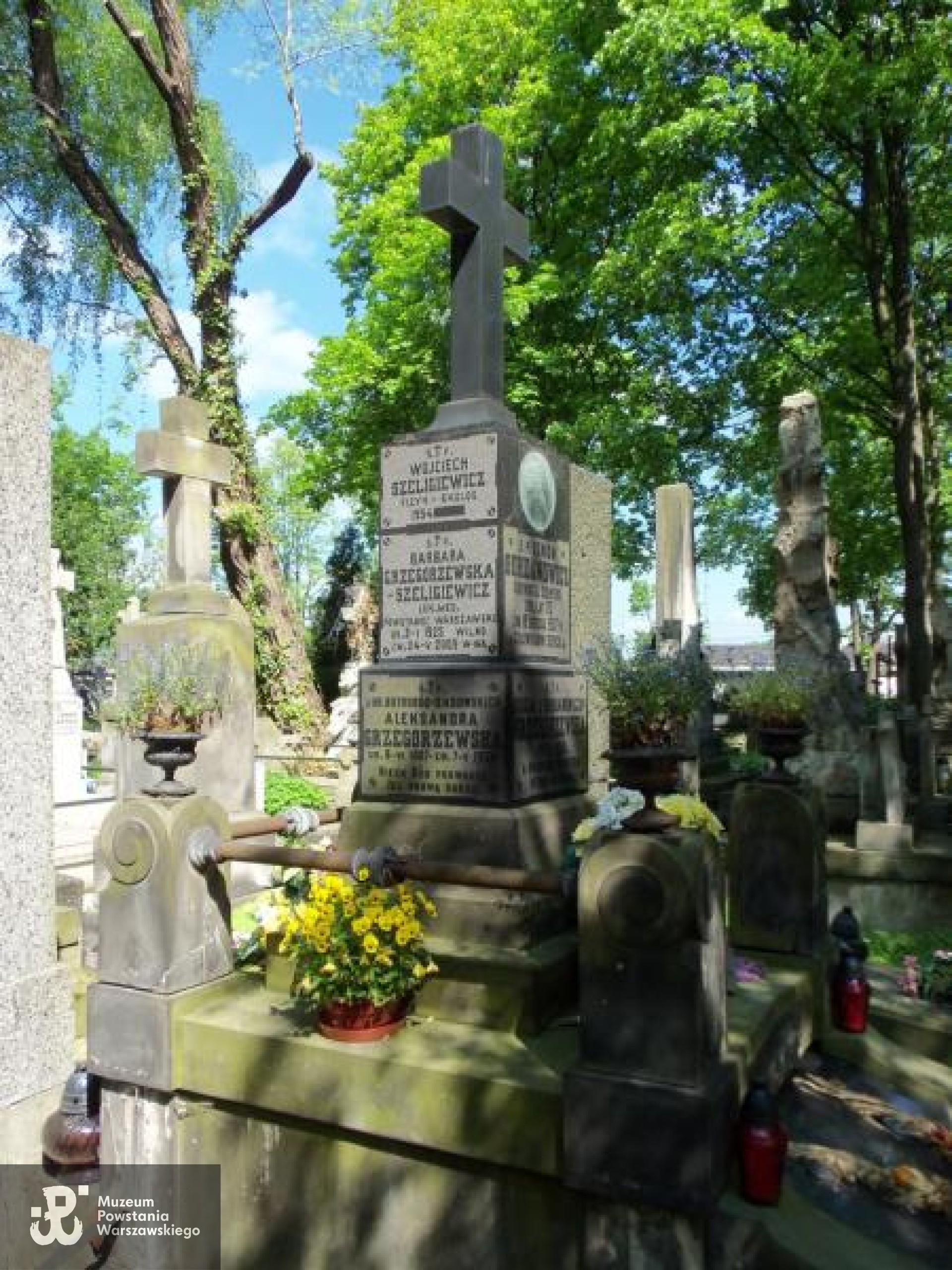 Źródło: https://cmentarze.um.warszawa.pl/pomnik.aspx?pom_id=16288 [dostęp: 9.04.2025].