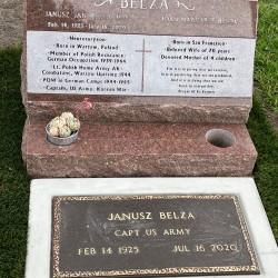 Źródło: https://www.findagrave.com/memorial/255430586/janusz-belza [dostęp: 16.05.2025].