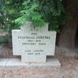 Źródło: https://pl.findagrave.com/memorial/272415163/euzebiusz-jarema#view-photo=298583259 [dostęp: 28.06.2026].