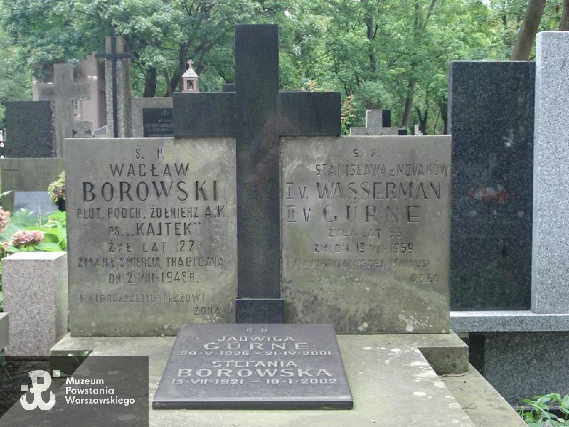Źródło: https://cmentarze.um.warszawa.pl/pomnik.aspx?pom_id=47008 [dostęp: 16.10.2025].