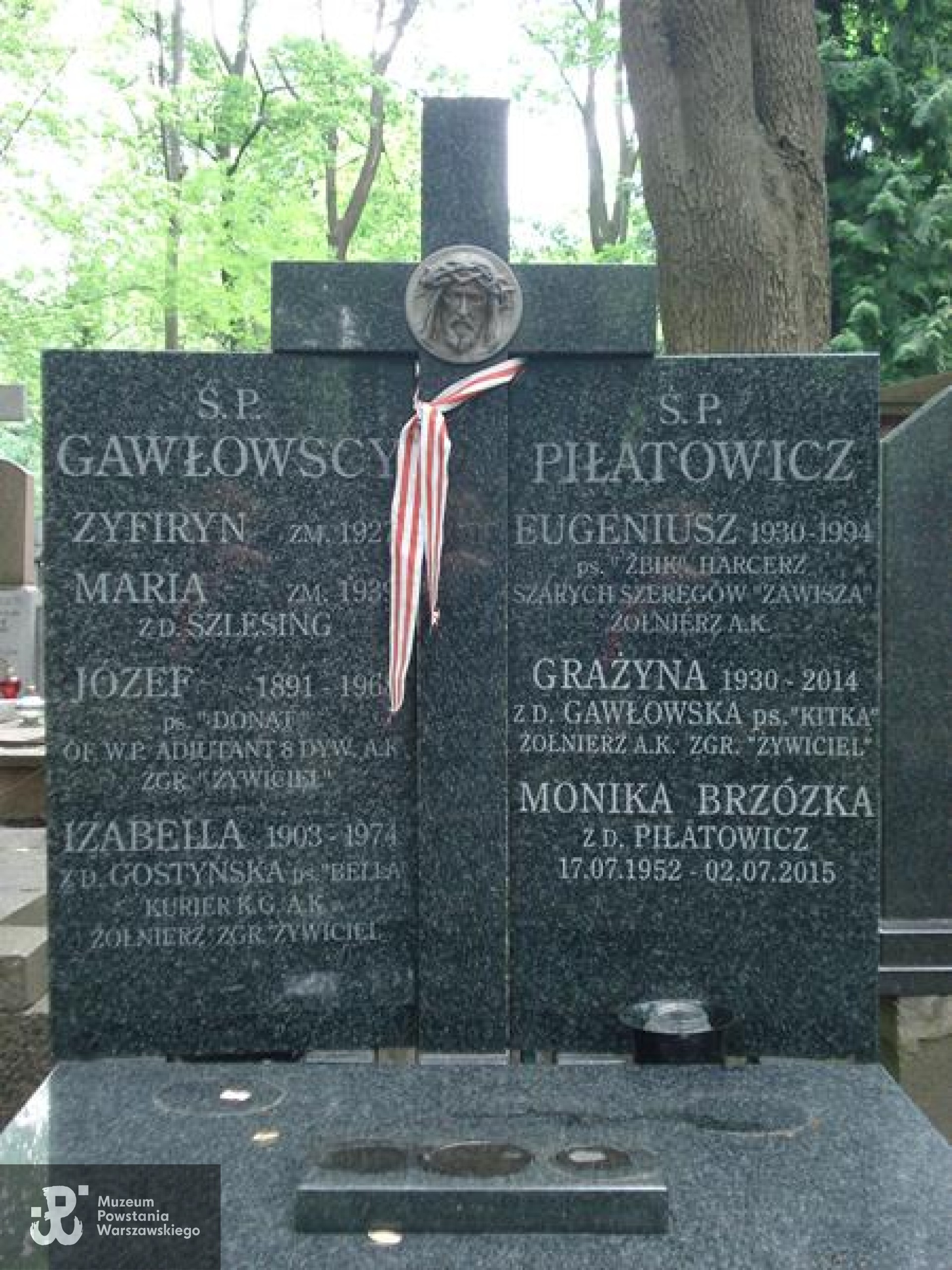 Źródło: https://cmentarze.um.warszawa.pl/pomnik.aspx?pom_id=42902 [dostęp: 24.03.2026].