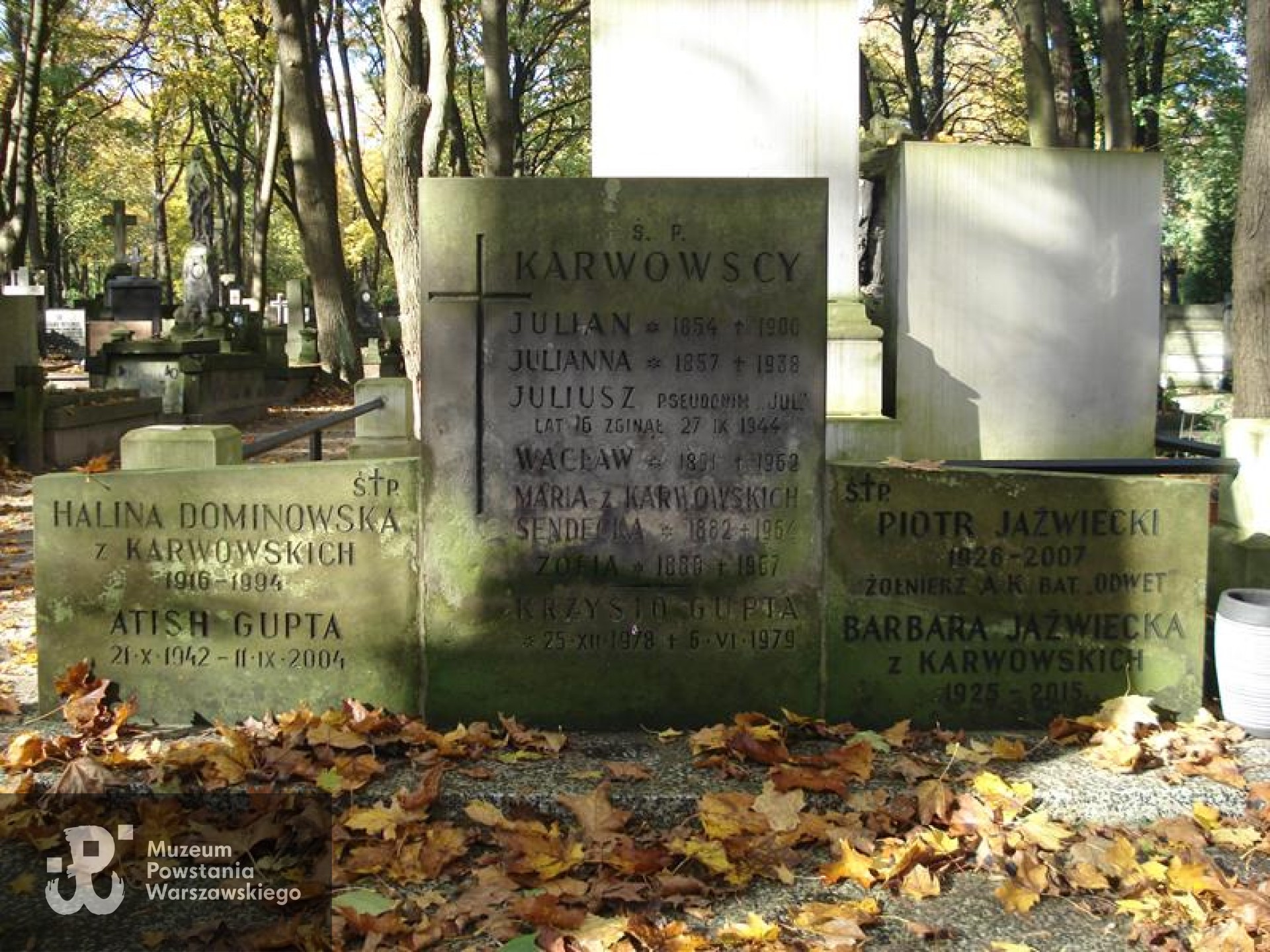 Źródło: https://cmentarze.um.warszawa.pl/pomnik.aspx?pom_id=48587 [dostęp: 9.04.2025].