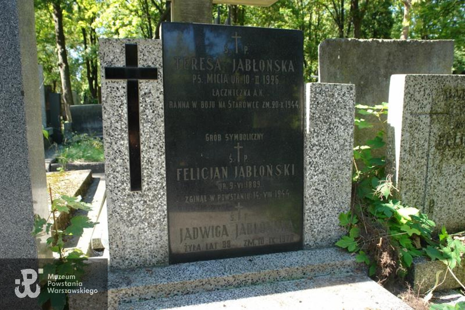 Źródło: https://cmentarze.um.warszawa.pl/pomnik.aspx?pom_id=43978 [dostęp: 15.07.2026].
