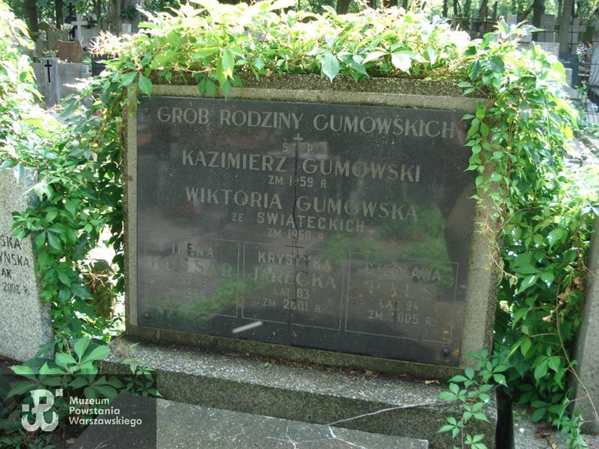 Źródło: https://cmentarze.um.warszawa.pl/pomnik.aspx?pom_id=45086 [dostęp: 03.07.2026].