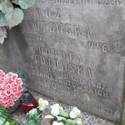 Źródło: https://grobonet.com/p/warszawaczerniakowski/14933/dorota-gutowska-1904-warszawa-czerniakowski [dostęp: 03.07.2026].