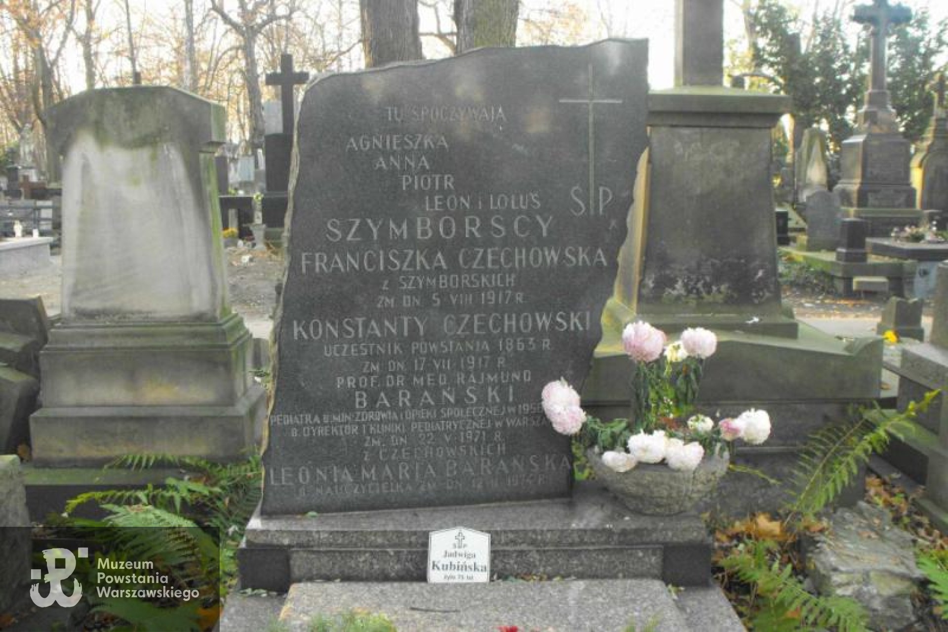 Źródło: https://cmentarze.um.warszawa.pl/pomnik.aspx?pom_id=14650 [dostęp: 12.05.2025].