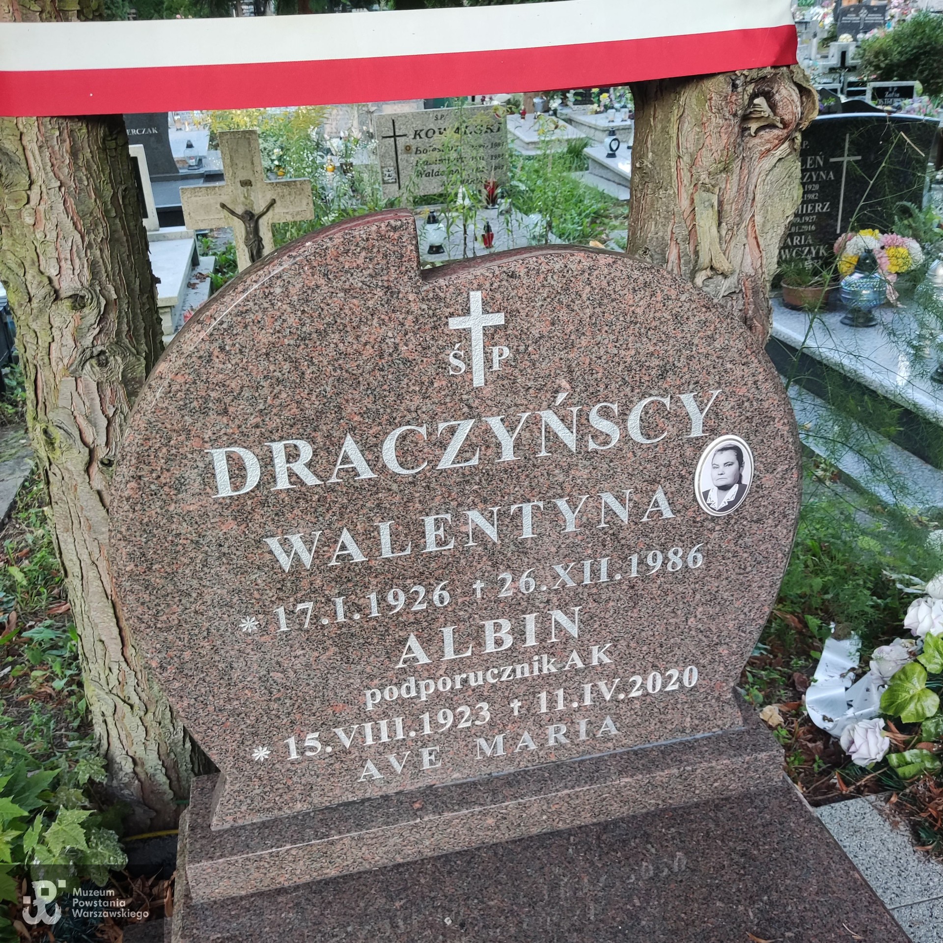 Źródło: https://www.findagrave.com/memorial/259474882/albin-draczy%C5%84ski [dostęp: 13.11.2025].