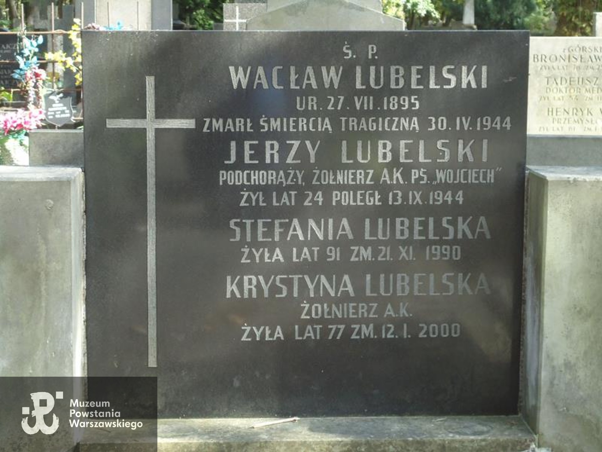 Źródło: https://cmentarze.um.warszawa.pl/pomnik.aspx?pom_id=43788 [dostęp: 9.04.2025].