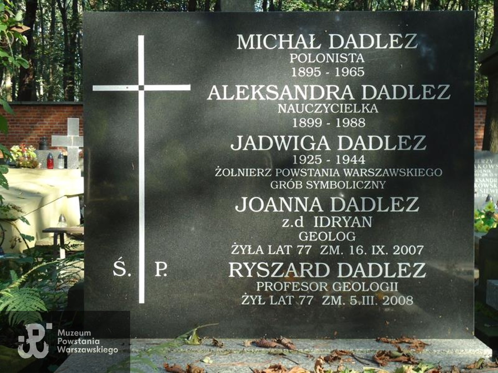Źródło: https://cmentarze.um.warszawa.pl/pomnik.aspx?pom_id=48332 [dostęp: 9.04.2025].