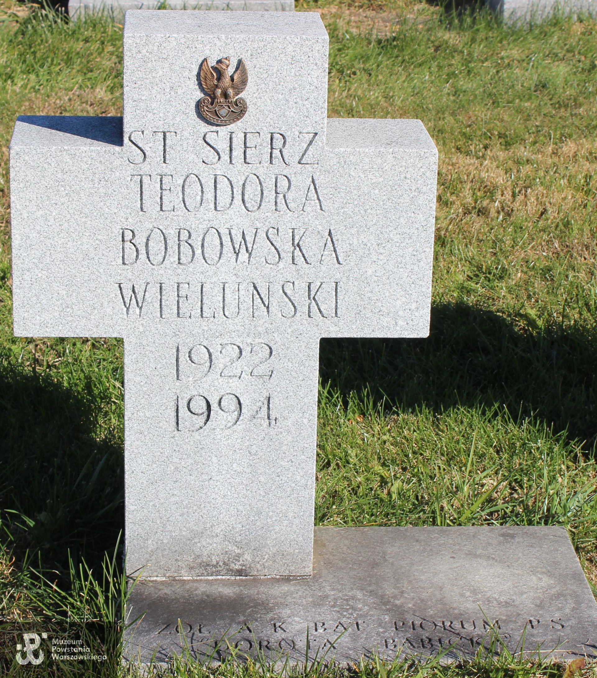 Źródło: https://www.findagrave.com/memorial/177553911/teodora-wielunski [dostęp: 28.05.2025].
