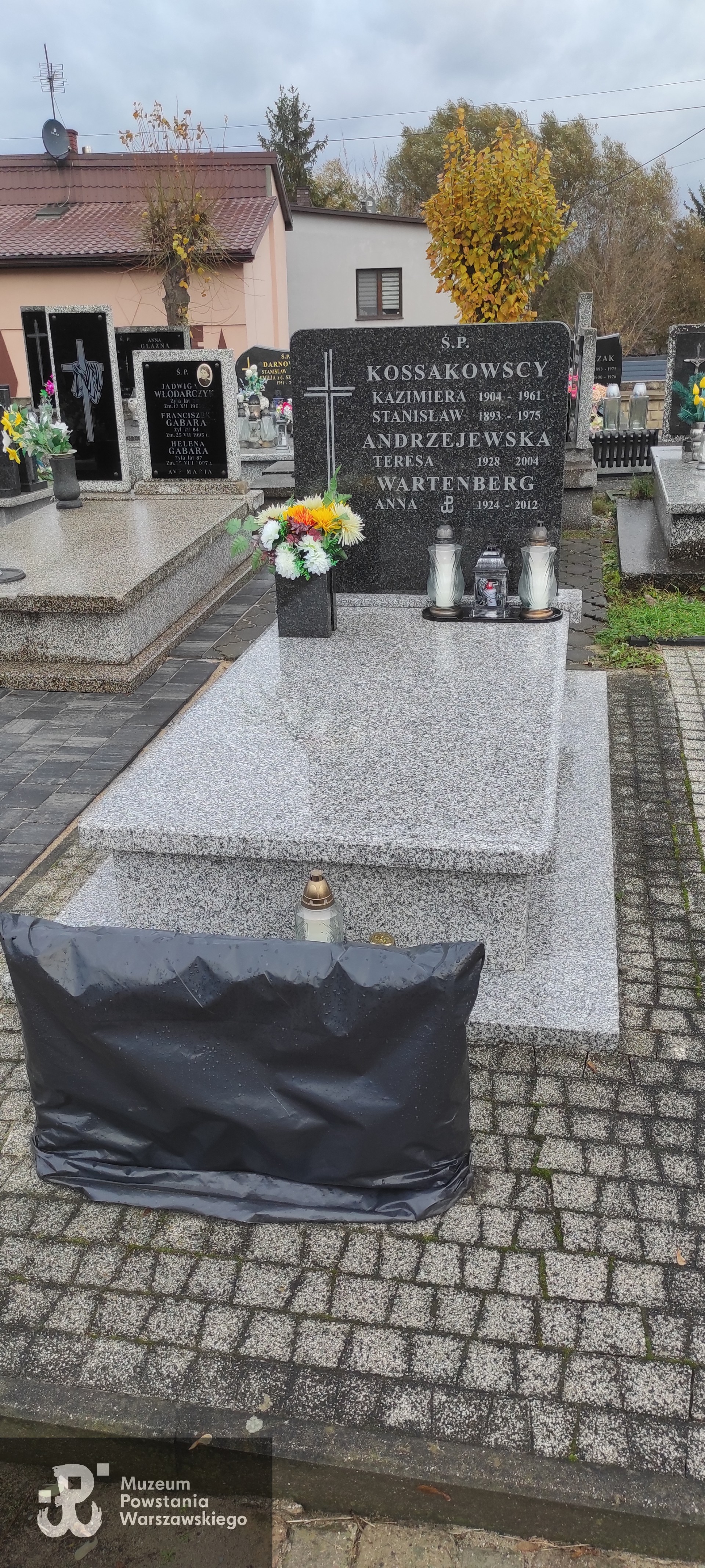 Źródło: Formularz zgłoszeniowy do Bazy grobów Powstańców Warszawskich.