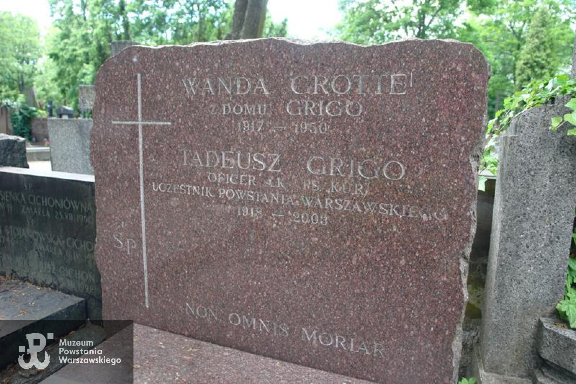Źródło: https://cmentarze.um.warszawa.pl/pomnik.aspx?pom_id=36376 [dostęp: 19.06.2026].