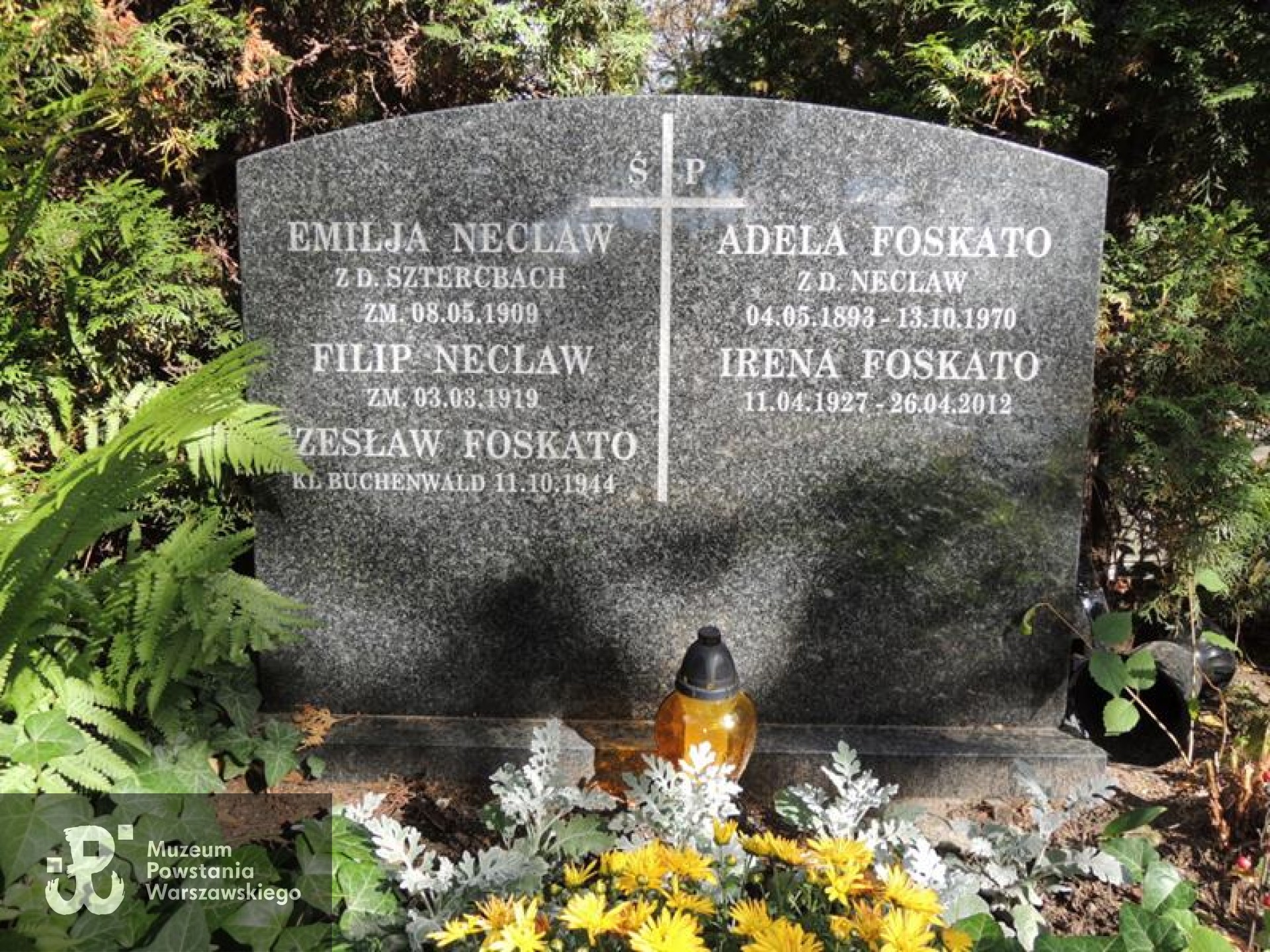 Źródło: https://billiongraves.com/grave/Irena-Foskato/141738566 [dostęp: 29.01.2026].