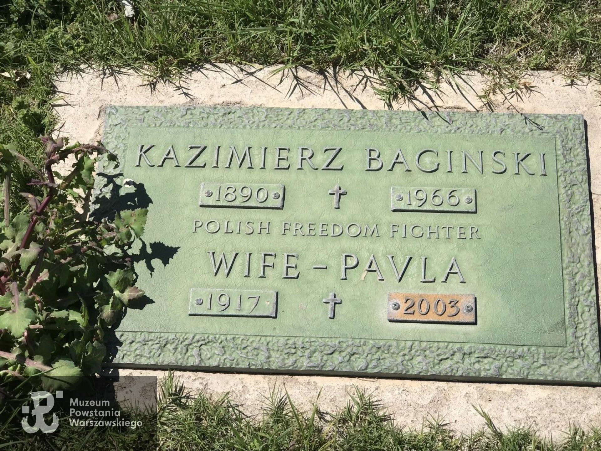 Źródło: https://www.findagrave.com/memorial/107497671/kazimierz-baginski [dostęp: 07.05.2025].