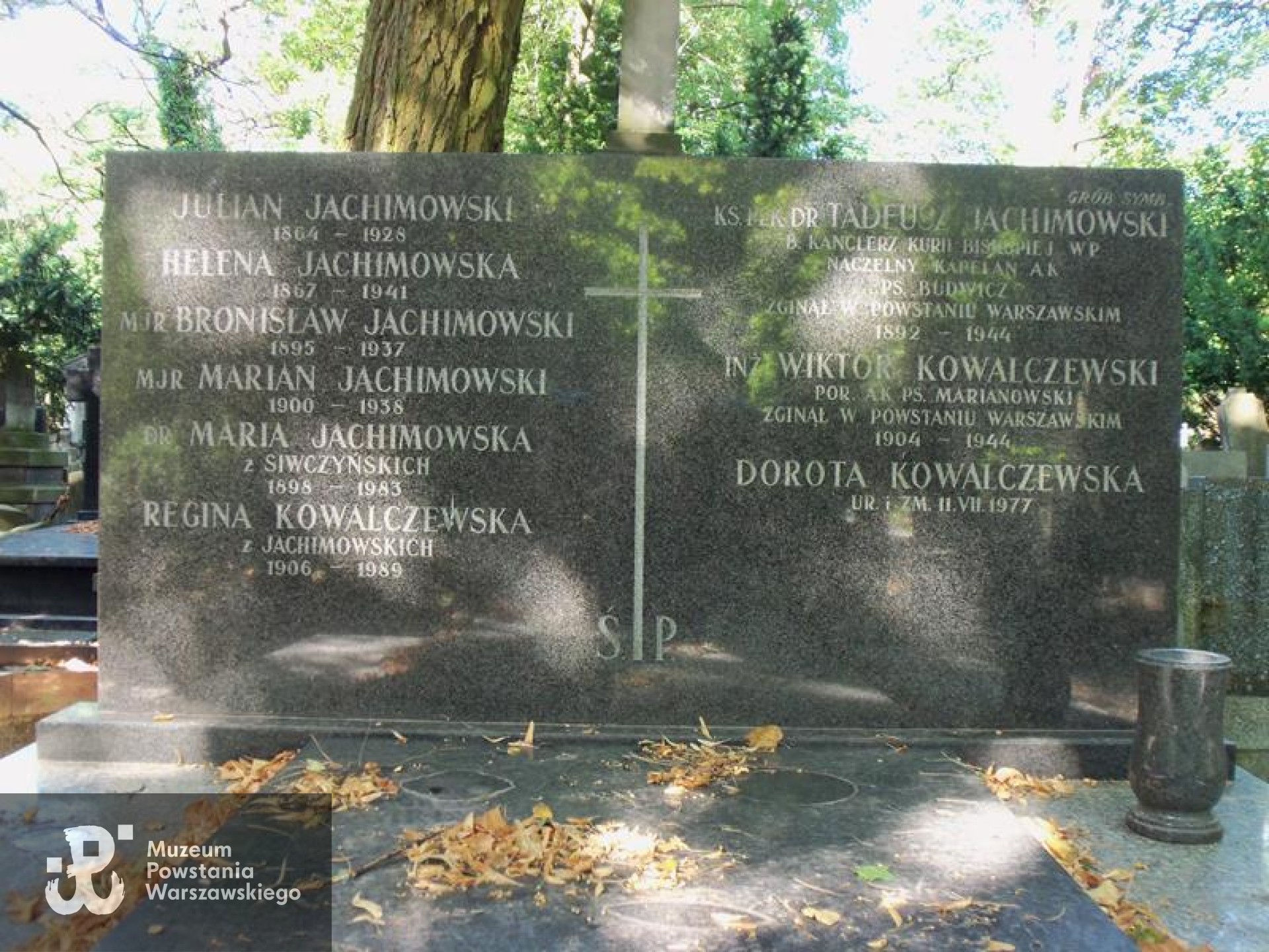 Źródło: https://cmentarze.um.warszawa.pl/pomnik.aspx?pom_id=37692 [dostęp: 9.04.2025].