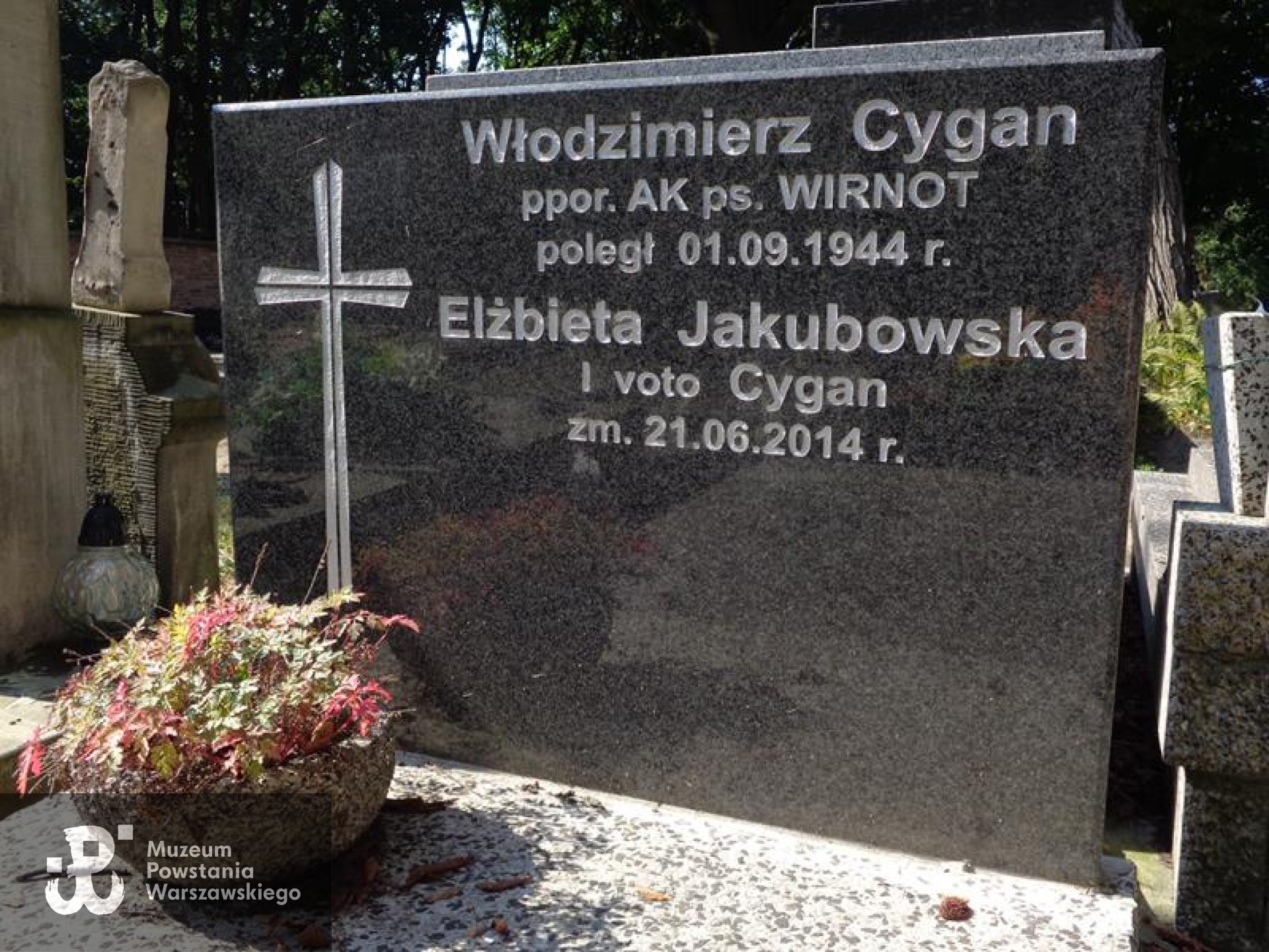 Źródło: https://cmentarze.um.warszawa.pl/pomnik.aspx?pom_id=67437 [dostęp: 9.04.2025].