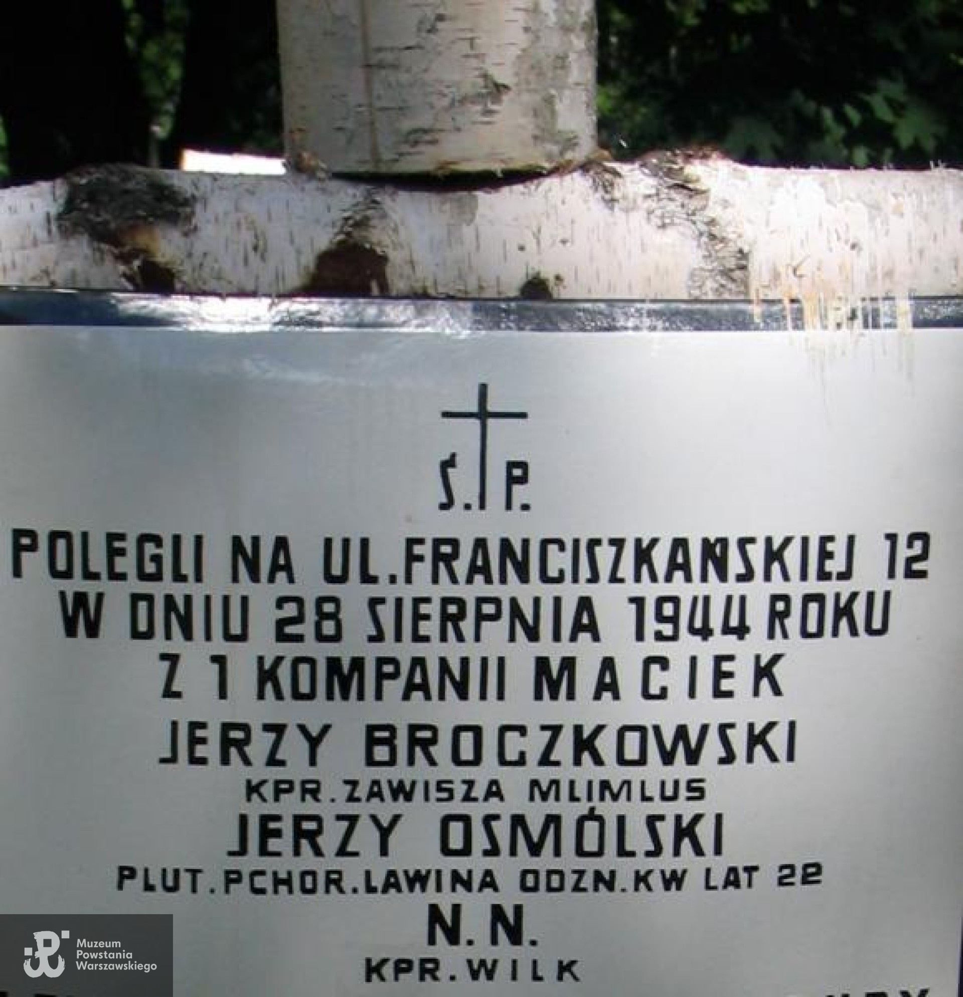Na cmentarzu Bródnowskim znajduje się mogiła symboliczna. Jerzy Osmólski 