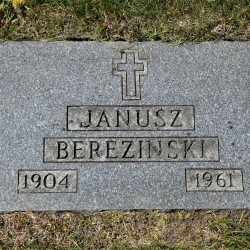 Źródło: https://www.findagrave.com/memorial/225027022/janusz-berezinski [dostęp: 19.05.2025].