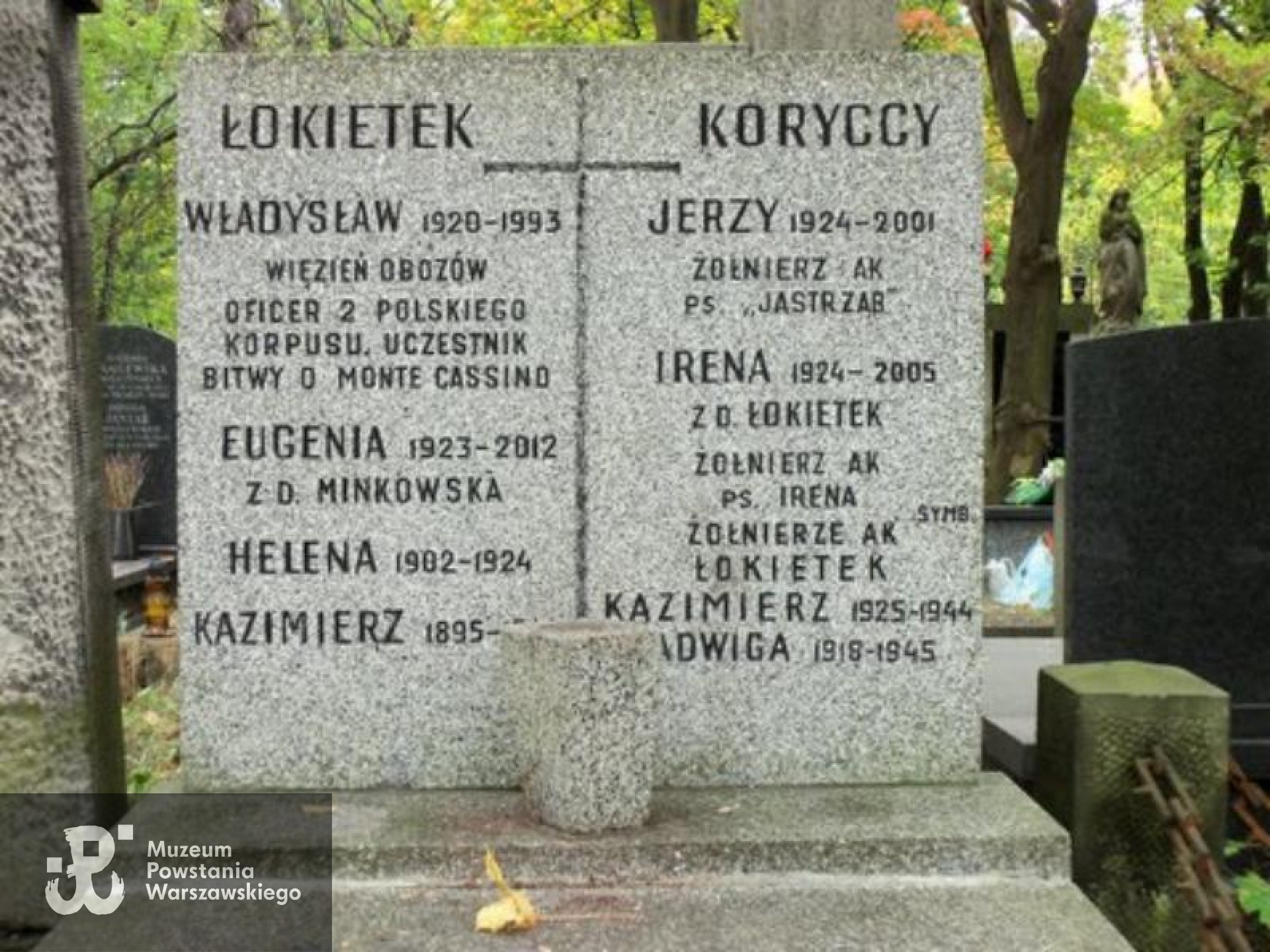 Źródło: https://cmentarze.um.warszawa.pl/pomnik.aspx?pom_id=28444 [dostęp: 9.04.2025].