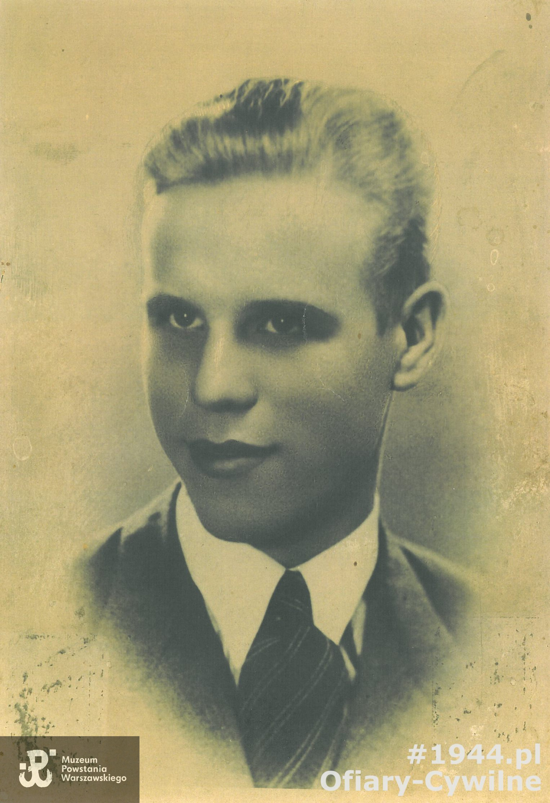 Stanisław Strzębała (1917-1944), zdjęcie udostępniła prawnuczka p. Weronika Wójcik