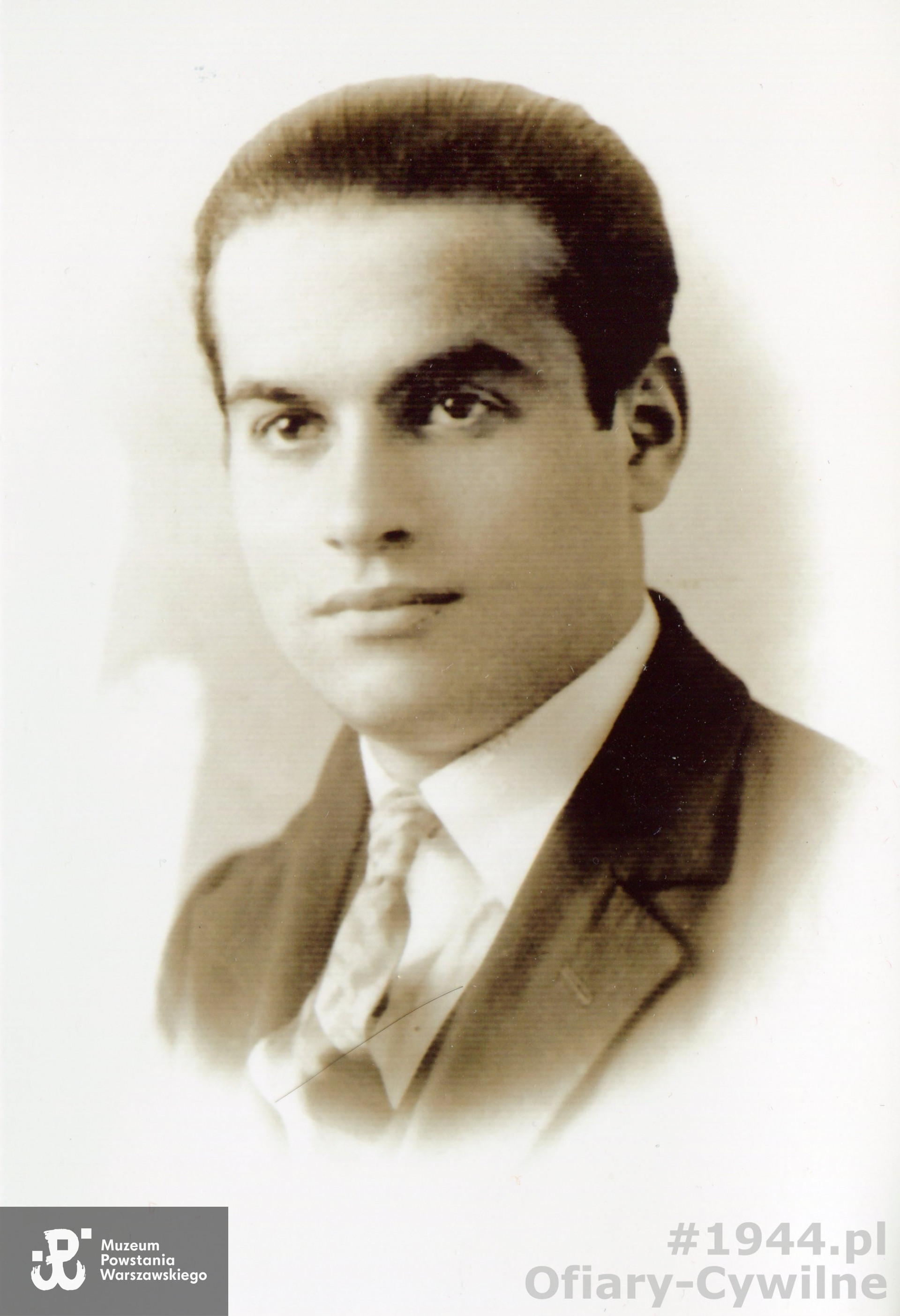 Artur Stanisław Kołakowski (1911-1944), zdjęcie udostępnione przez syna Pana Andrzeja Kołakowskiego