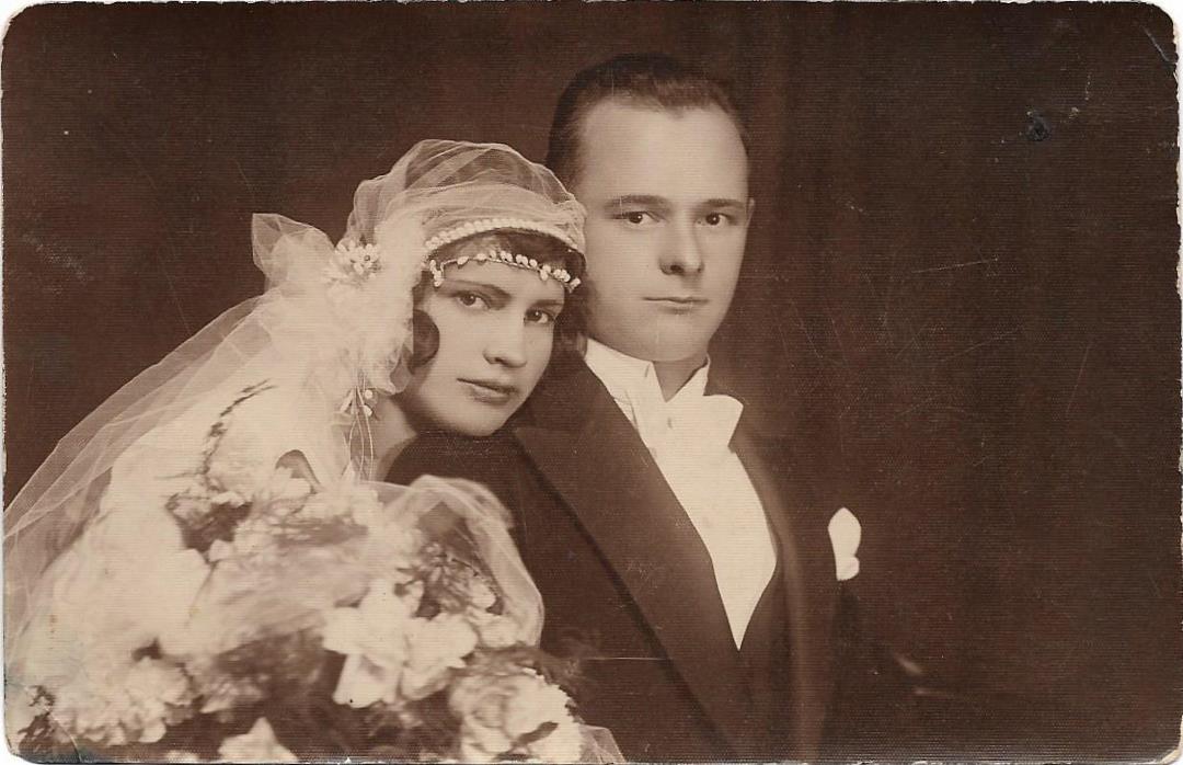 Helena i Zygmunt Urlich, fotografię udostępniła Pani Maria Stolarska