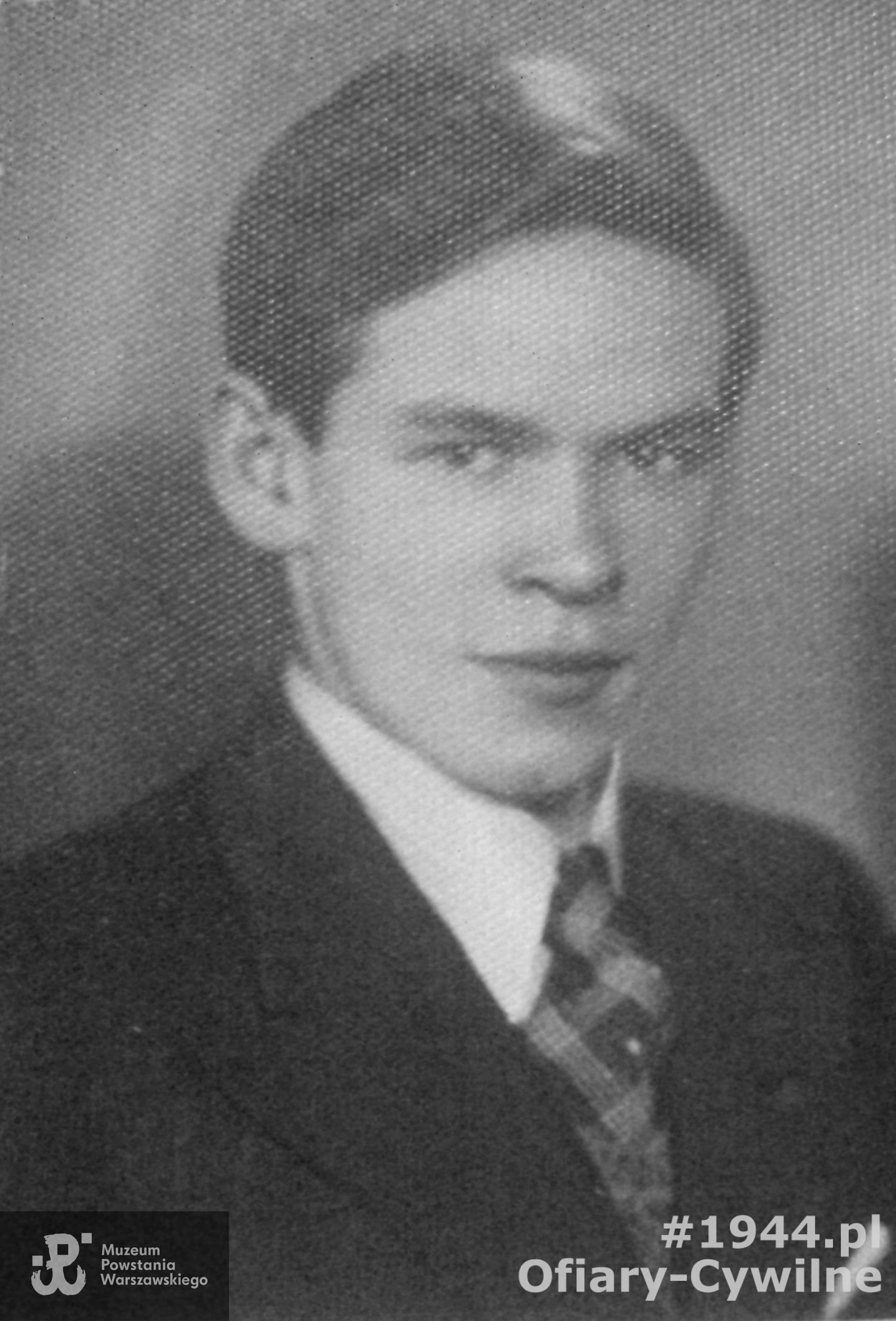 Roman Weiss (1920-1944), zdjęcie udostępniła p. Aniela Binert