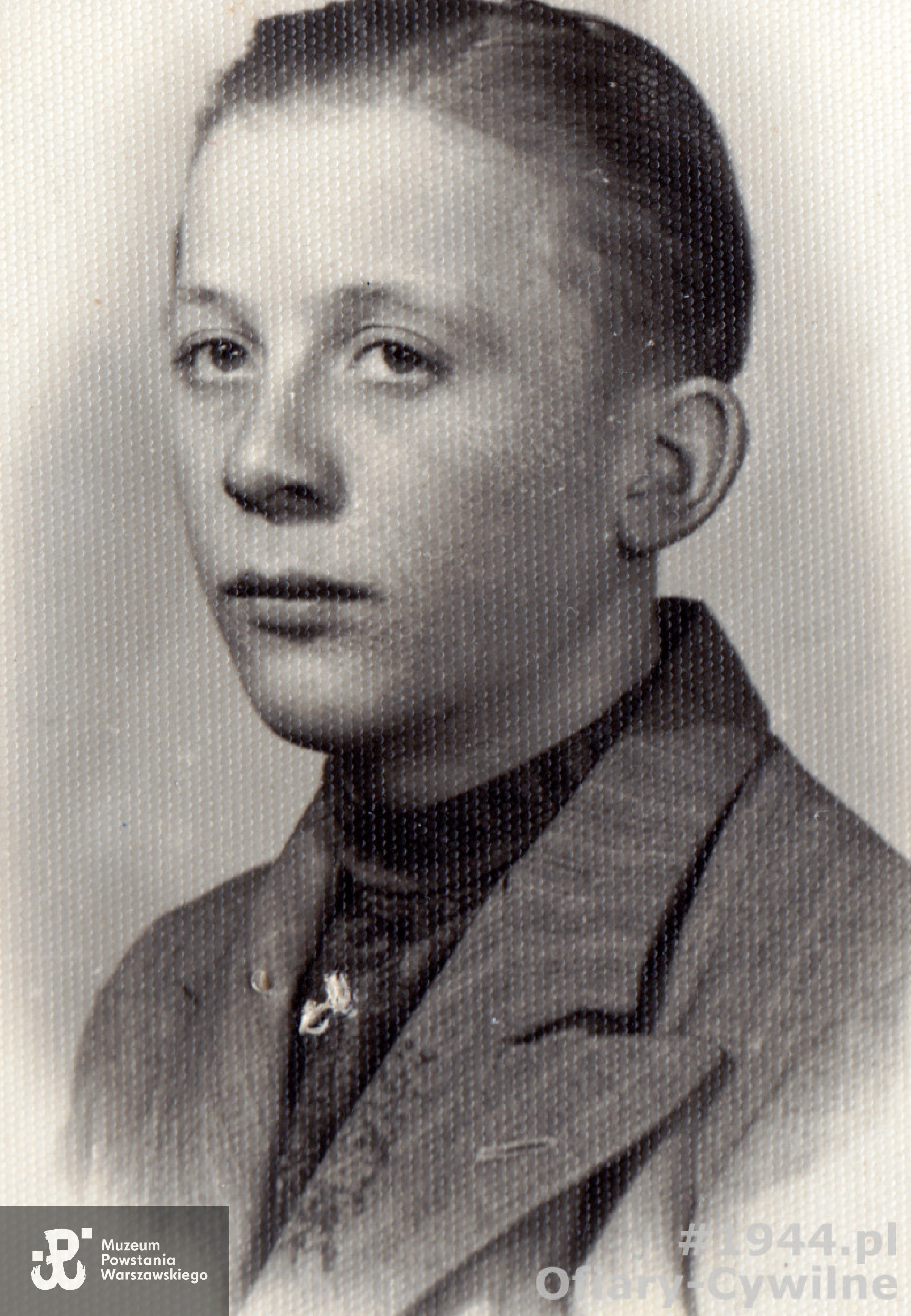 Tadeusz Roszczyk (1924-1944), zdjęcie udostępniła pani Agnieszka Mańkowska
