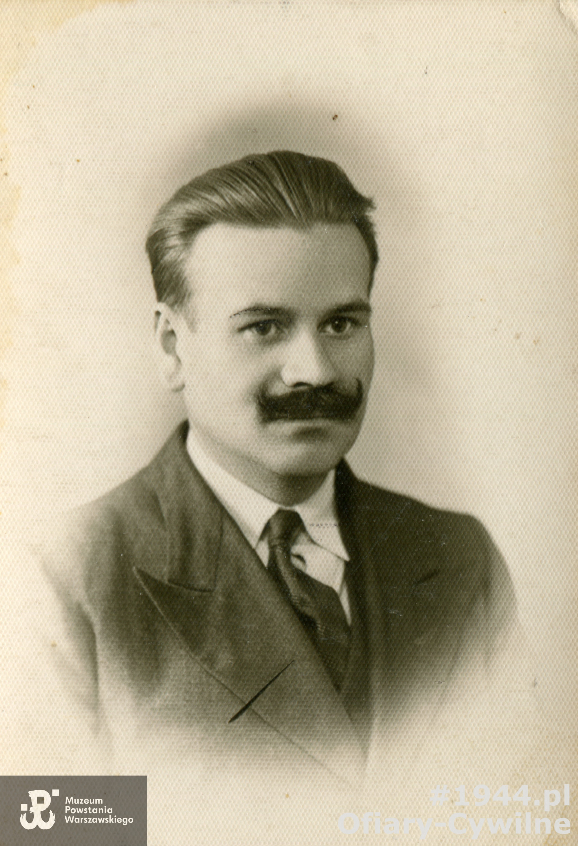Gerwazy Lewandowski (1898-1944), zdjęcie udostępnił pan Tadeusz Tryfon