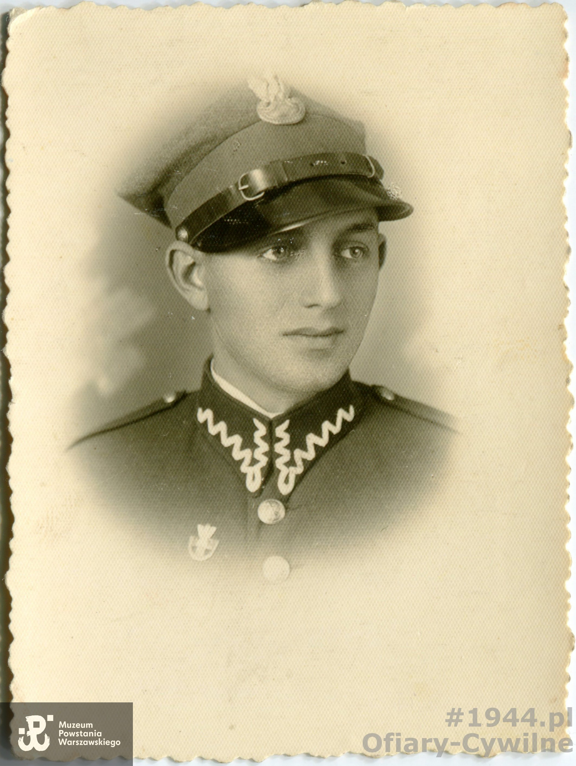 Zygmunt Łopatowski (1915-1944), zdjęcie udostępniła pani Jadwiga Ścisłowska