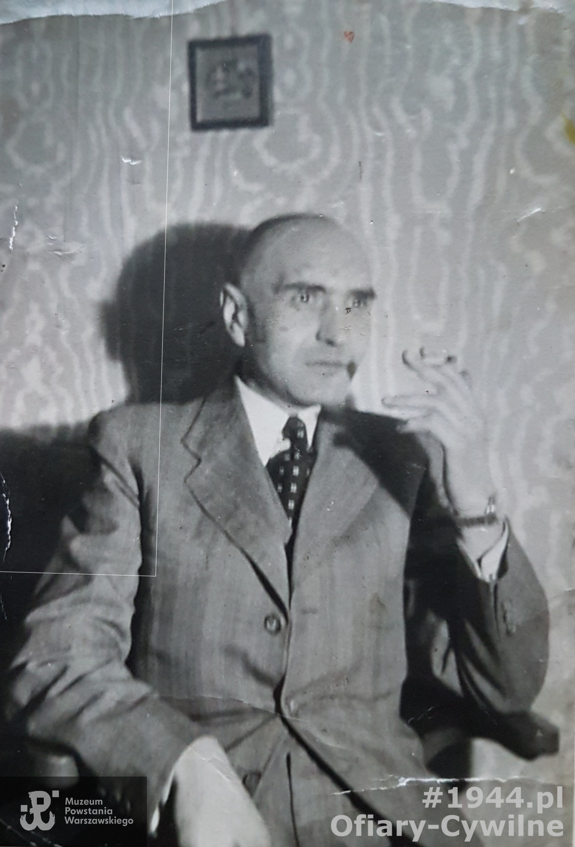 Konstanty Wodzyński (1900-1944), zdjęcie udostępnił pan Antoni Wodzyński