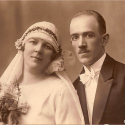 Eugenia i Zygmunt Netzel, zdjęcie udostępnił p. Michał Netzel