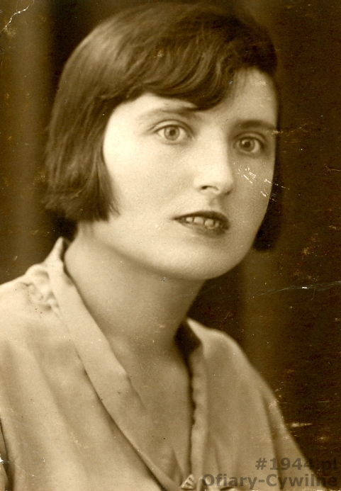 Helena Górska z domu Szklarek (1903-1944), zdjęcie udostępniła córka pani Alicja Wojtkowska