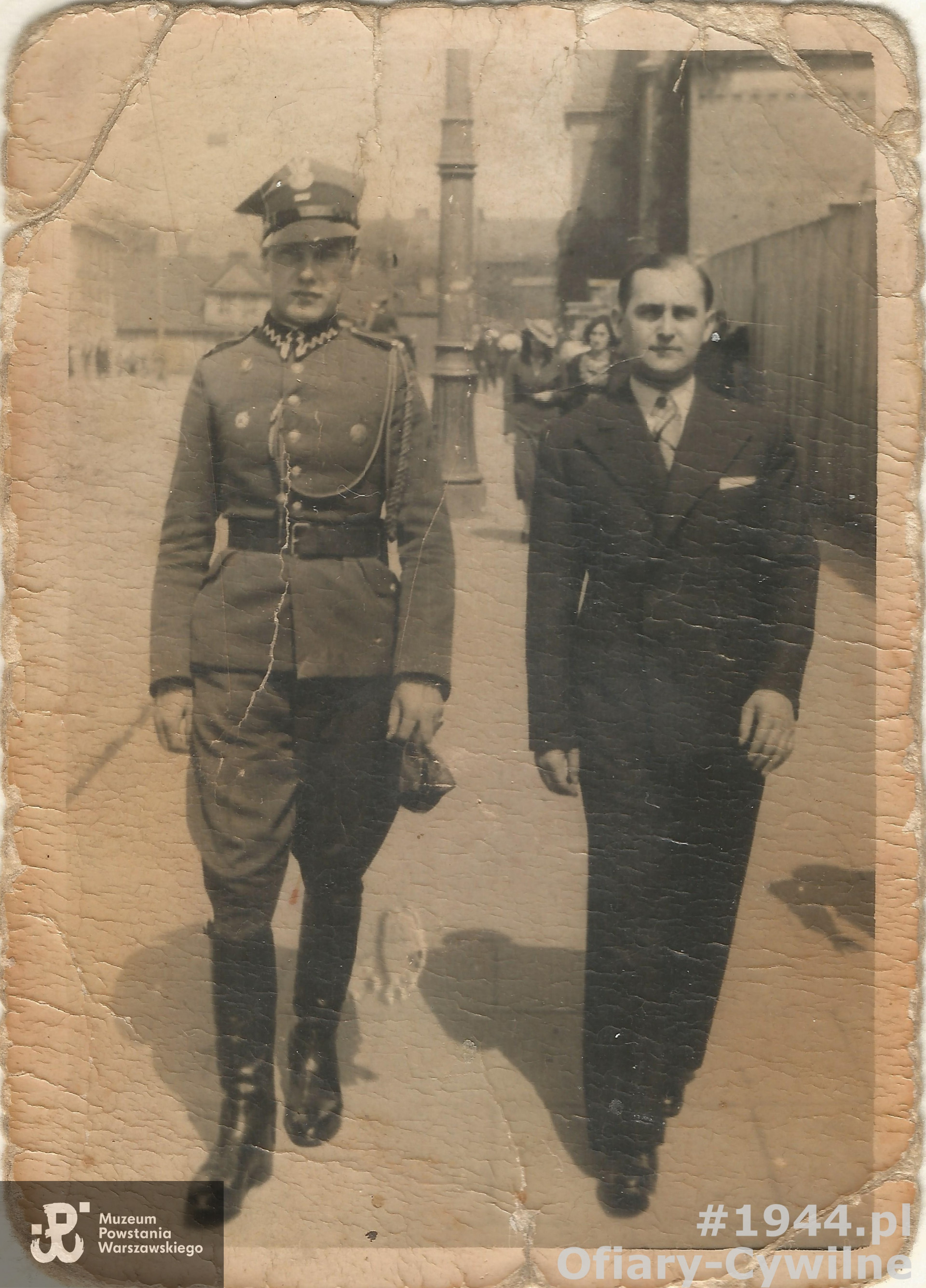 Mieczysław i Aleksander Misiurkiewicz,  zdjęcie udostępnił p. Łukasz Misiurkiewicz