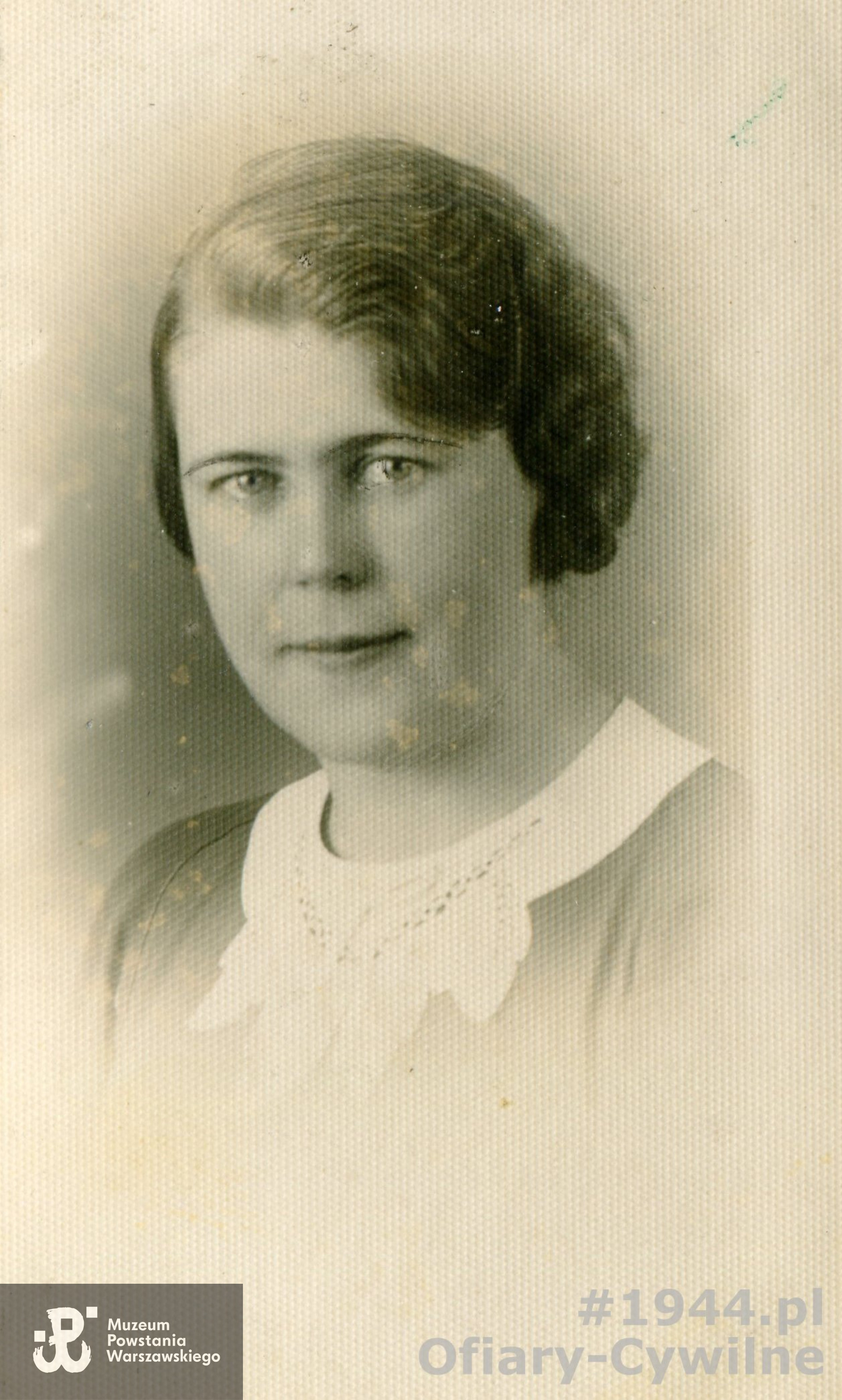 Maria Osińska zd. Orzeszek (1903-1944), zdjęcie udostępnił syn pan Jerzy Osiński
