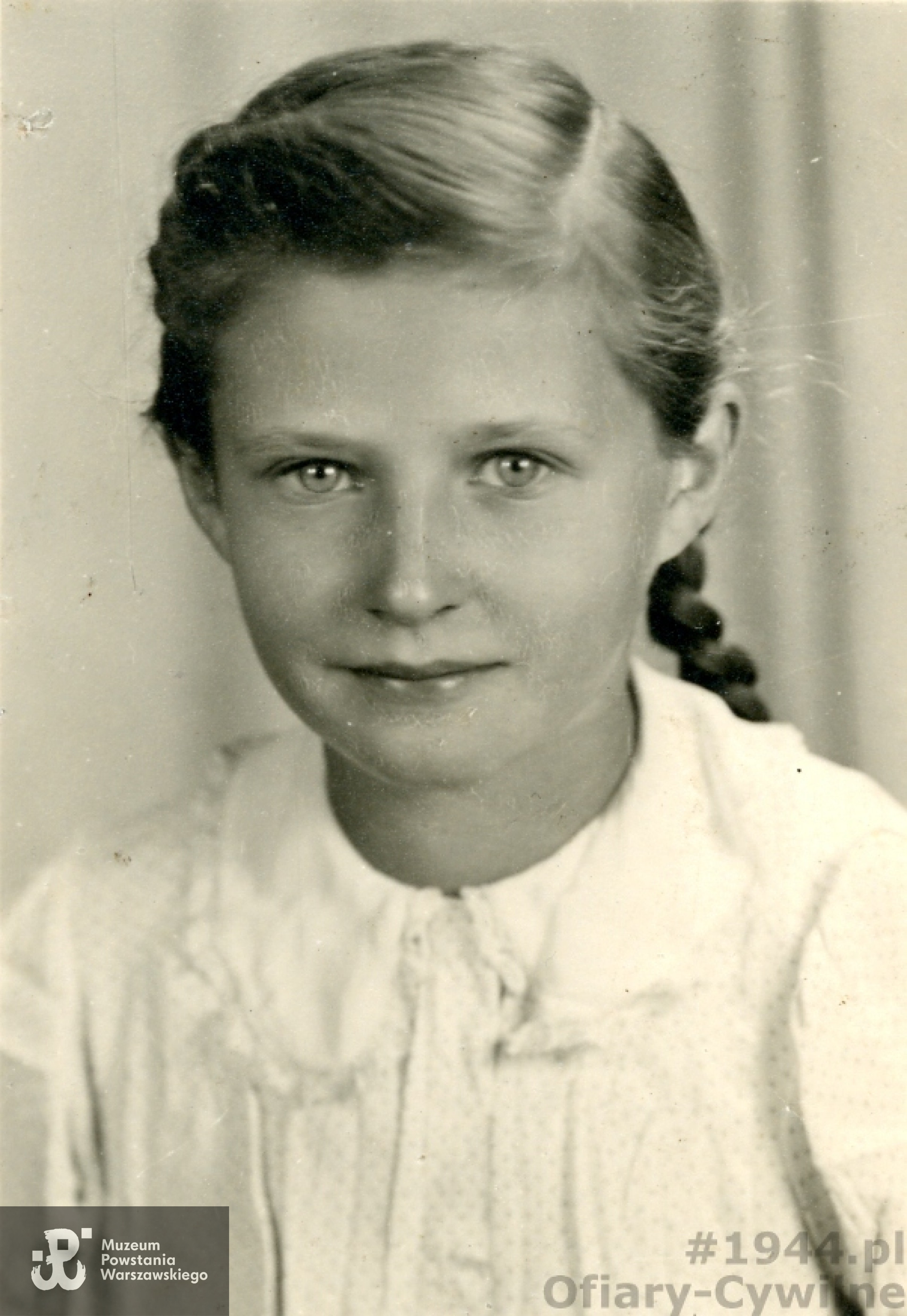 Mirosława Górska (1933-1944), zdjęcie udostępnione przez siostrę panią Alicje Wojtkowską