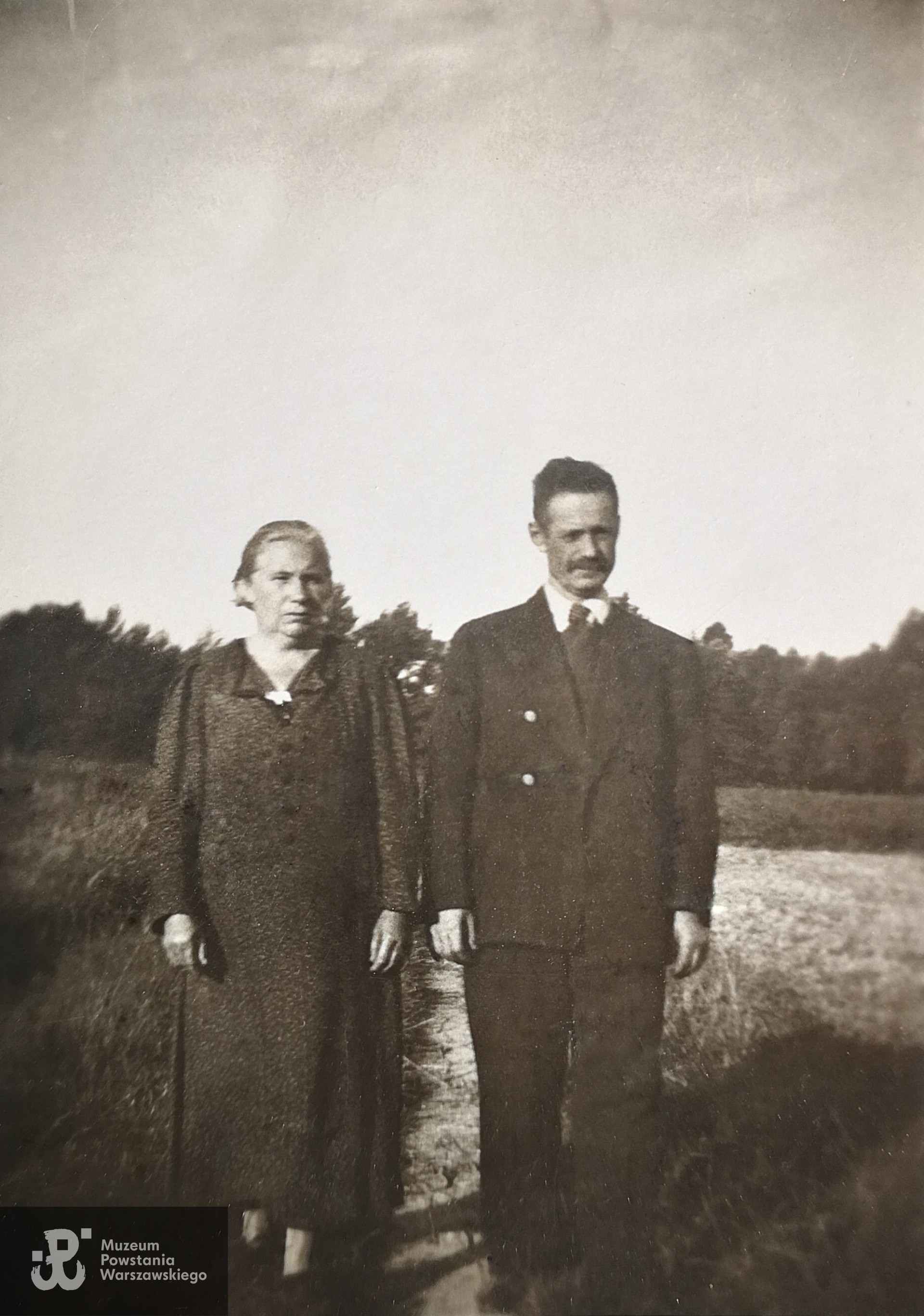 Antoni i Helena Popowscy, fotografię udostępniła p. Agafia Thekla Popowska