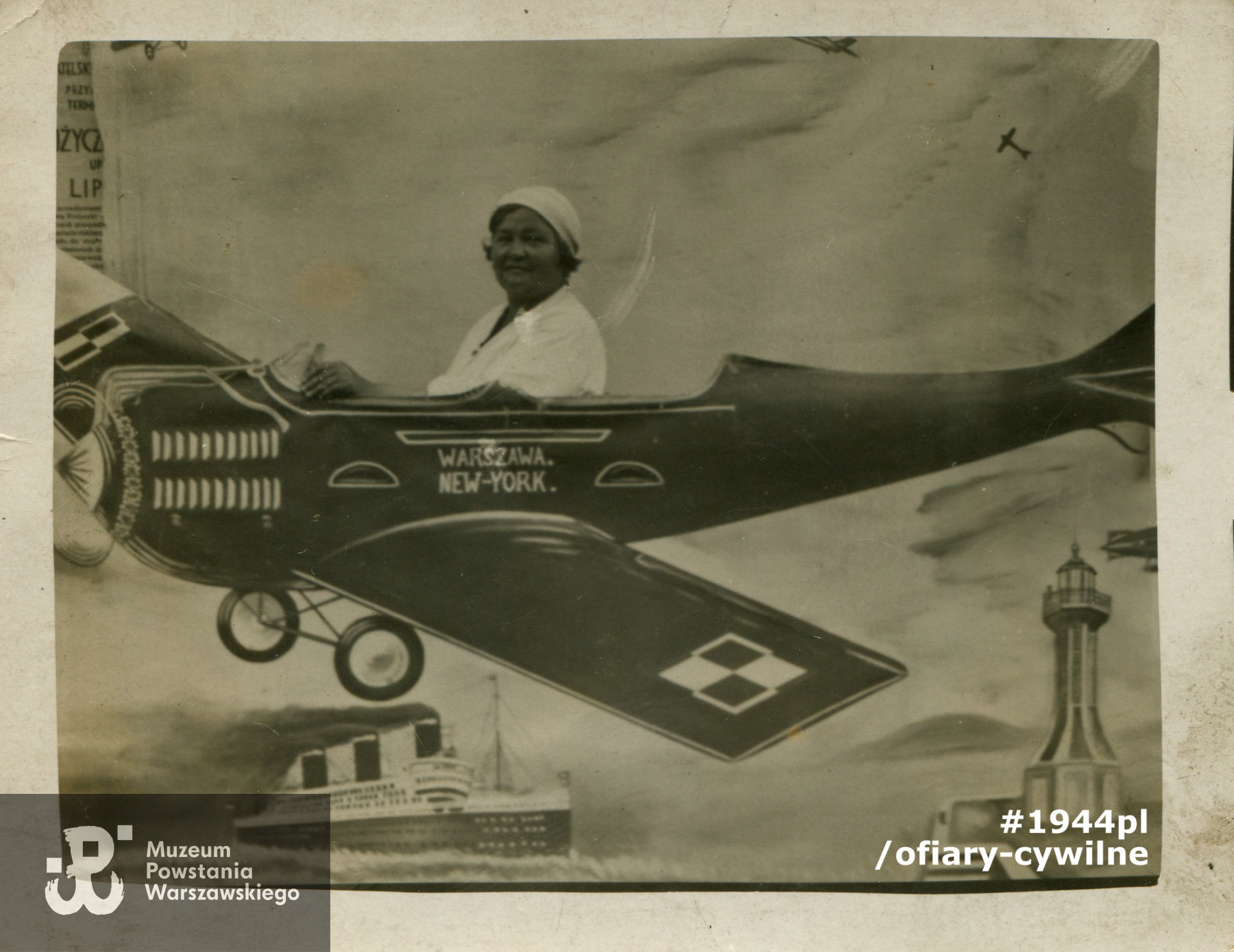 Marianna Skrzyńska, fotografia wykonana w Warszawie  przed 1939 r. udostępnił Pan Henryk Skrzyński