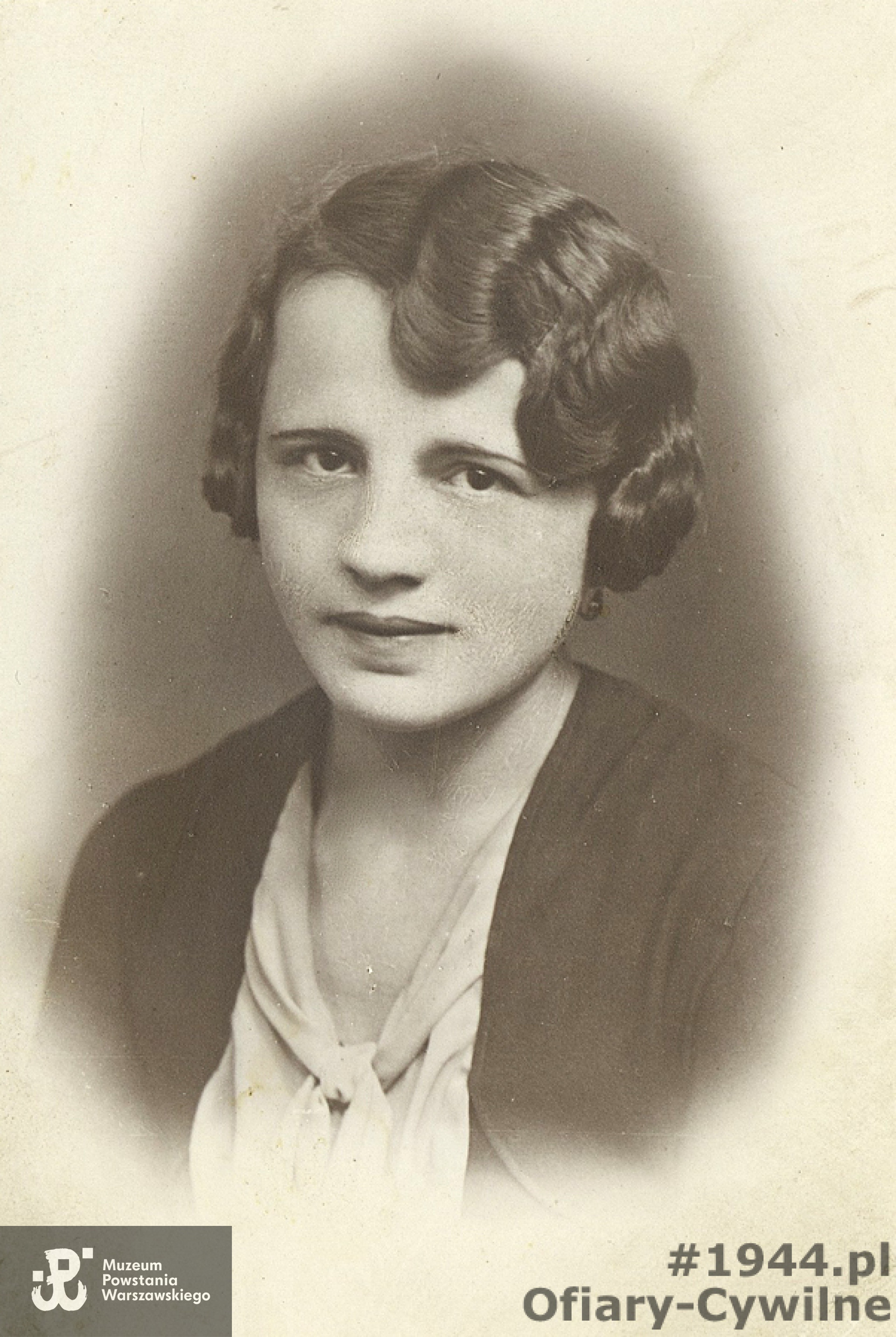 Anna Szewczyk (1912-1944), zdjęcie ze zbiorów pana Mirosława Szewczyka