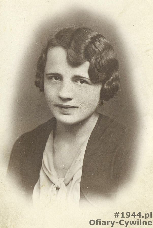 Anna Szewczyk (1912-1944), zdjęcie ze zbiorów pana Mirosława Szewczyka