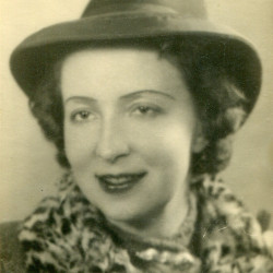 Genowefa Kurkowska (1906-1944), fotografię udostępnił Pan Piotr Kurkowski